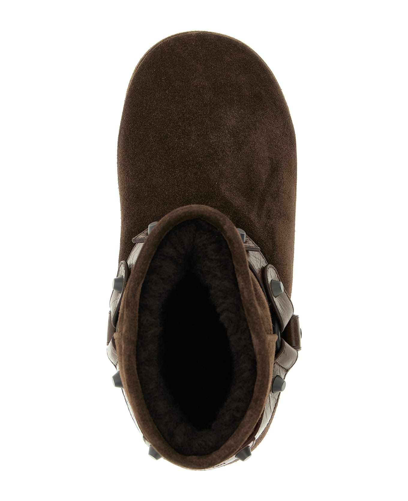 Balenciaga 'alaska Soft' Ankle Boots - Brown