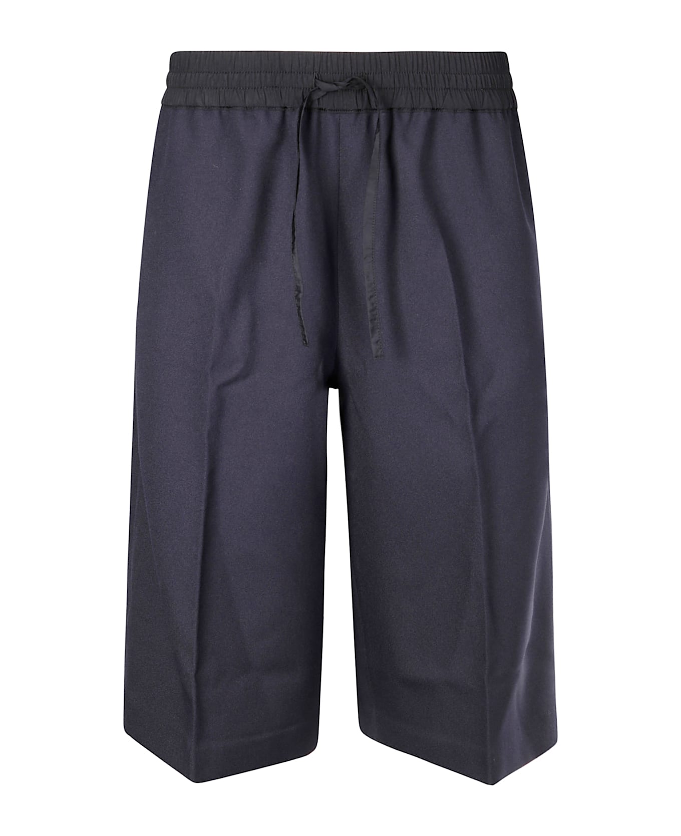 Studio Nicholson Shorts - Elasticated Waist Short - DARKEST NAVY