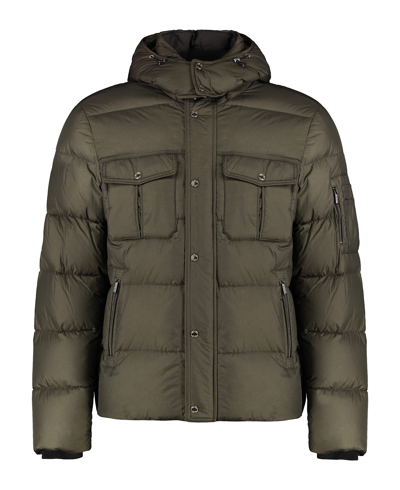 Moorer Nevio Hooded Down Jacket - green