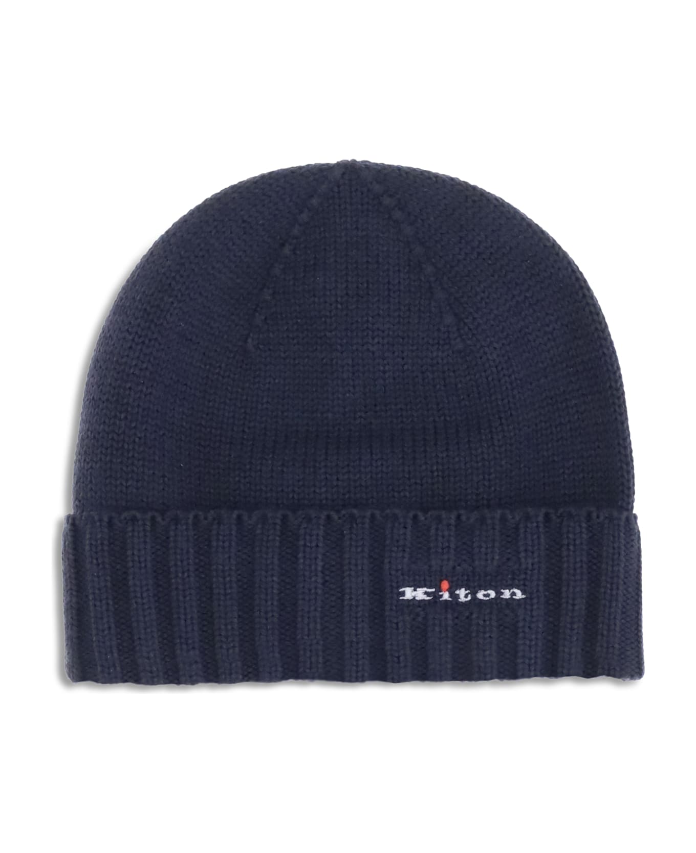 Kiton Wool Beanie Hat
