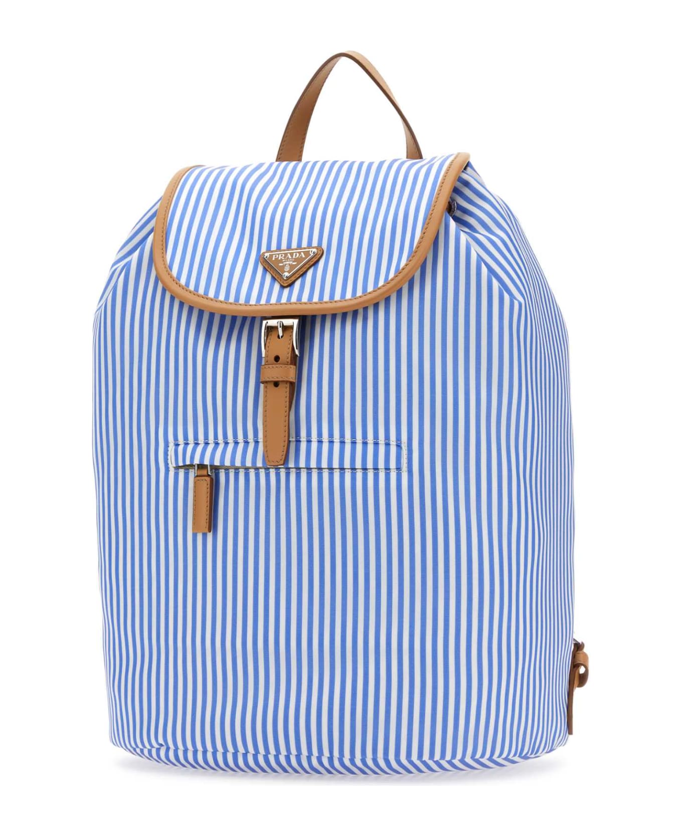 Prada Printed Re-nylon Backpack - CELESTENATURA バックパック