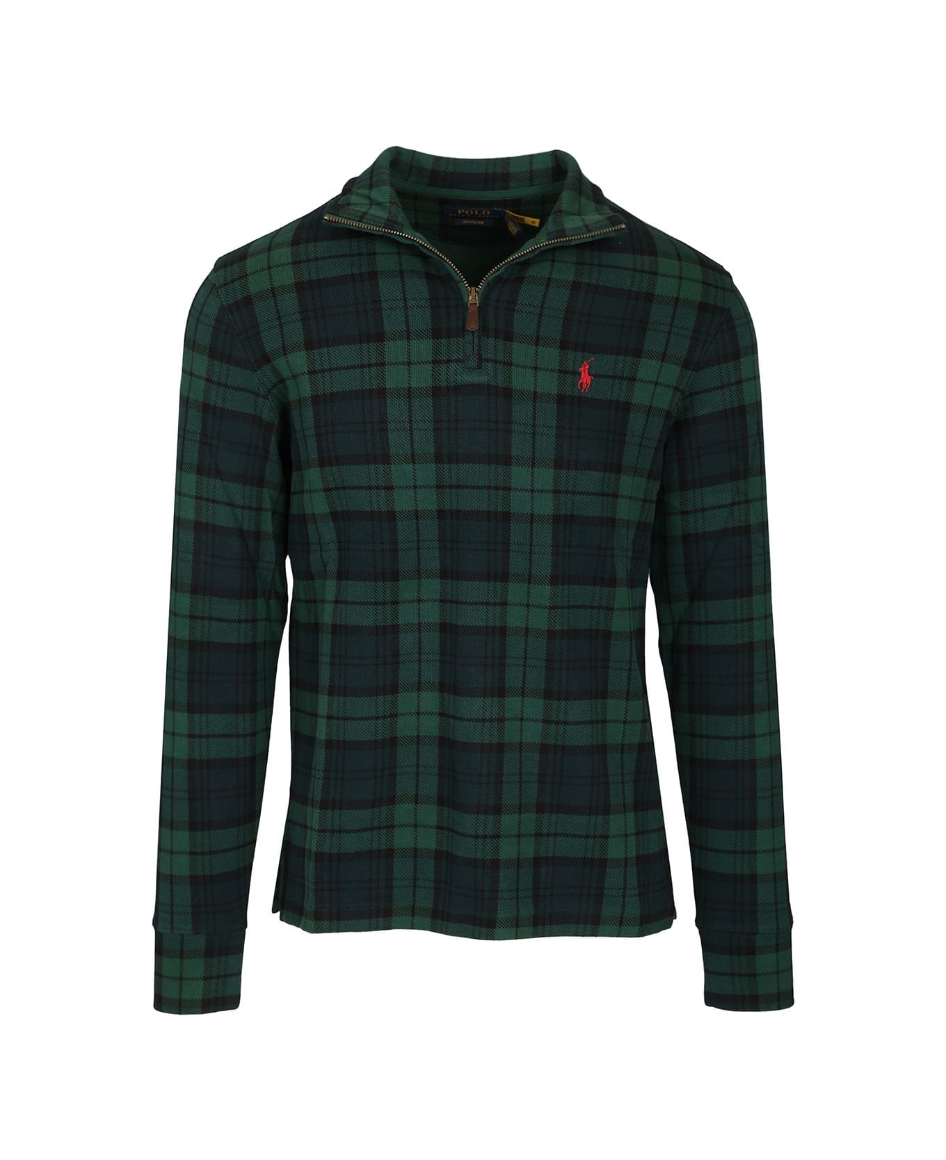 Ralph Lauren Black Watch Cotton Polo Shirt - BLACKWATCH PLAID