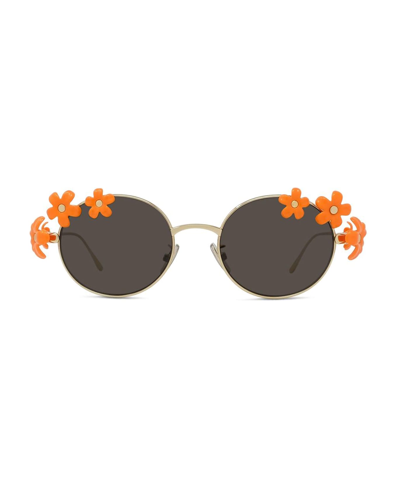 Loewe Signature Lw40173u - Gold / Orange Sunglasses - Gold