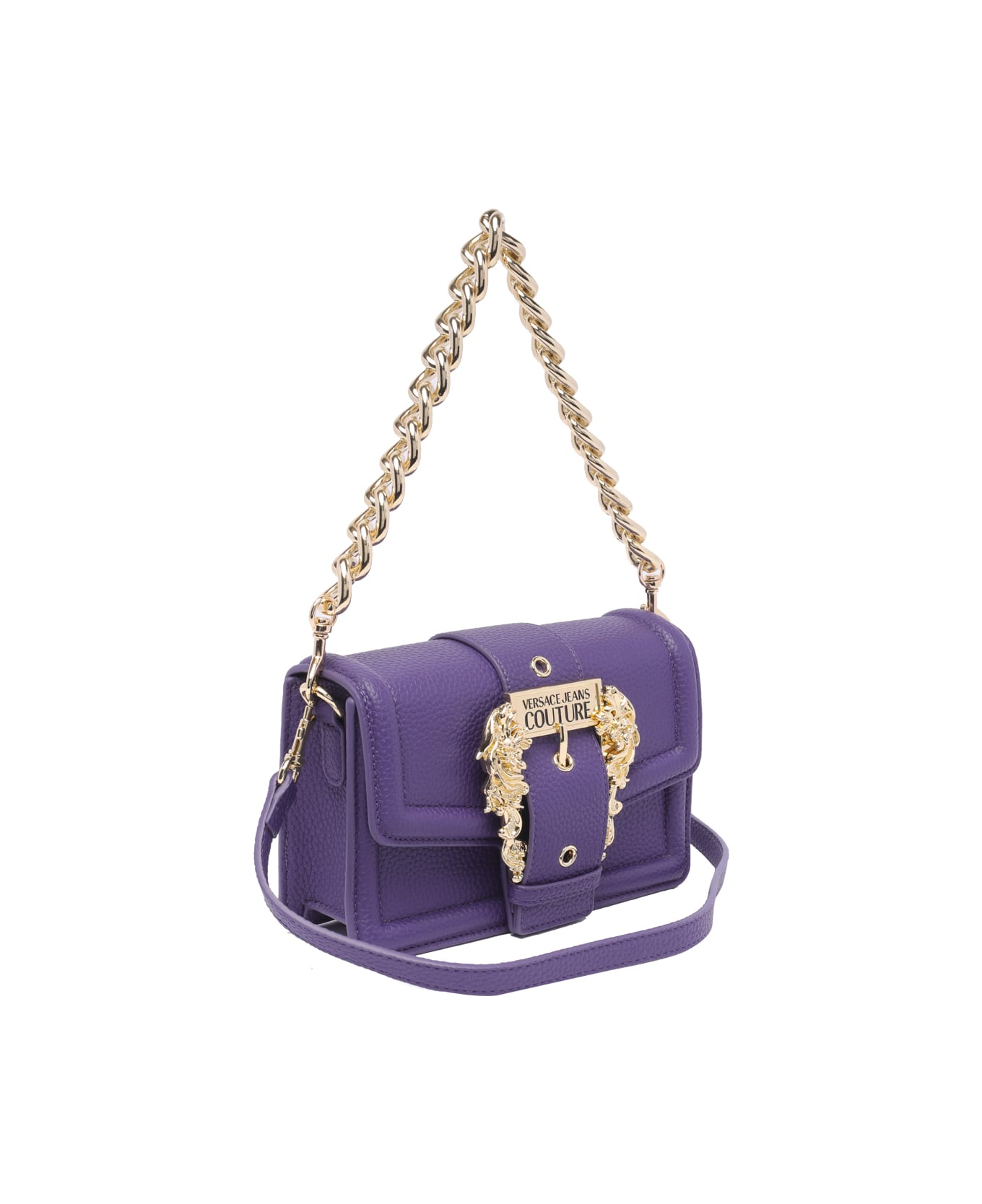 Versace Jeans Couture Shoulder Bag - Purple
