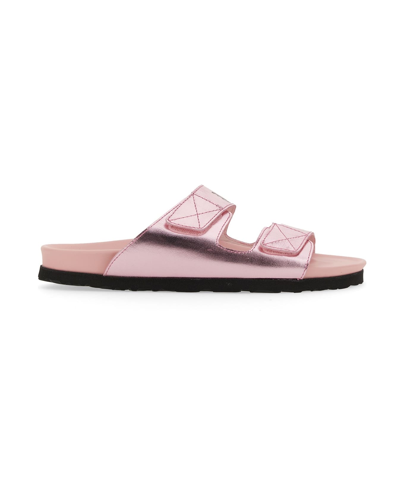 Palm Angels Sandal With Logo - ROSA