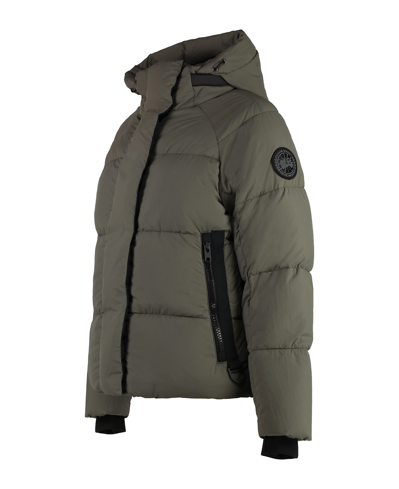Canada Goose Junction Hooded Down Jacket - Black Label - green