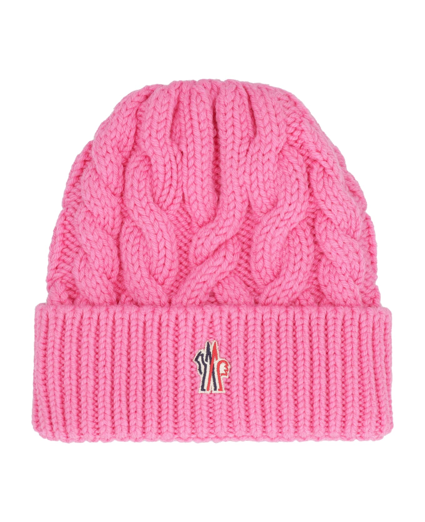 Moncler Grenoble Wool Hat - Pink