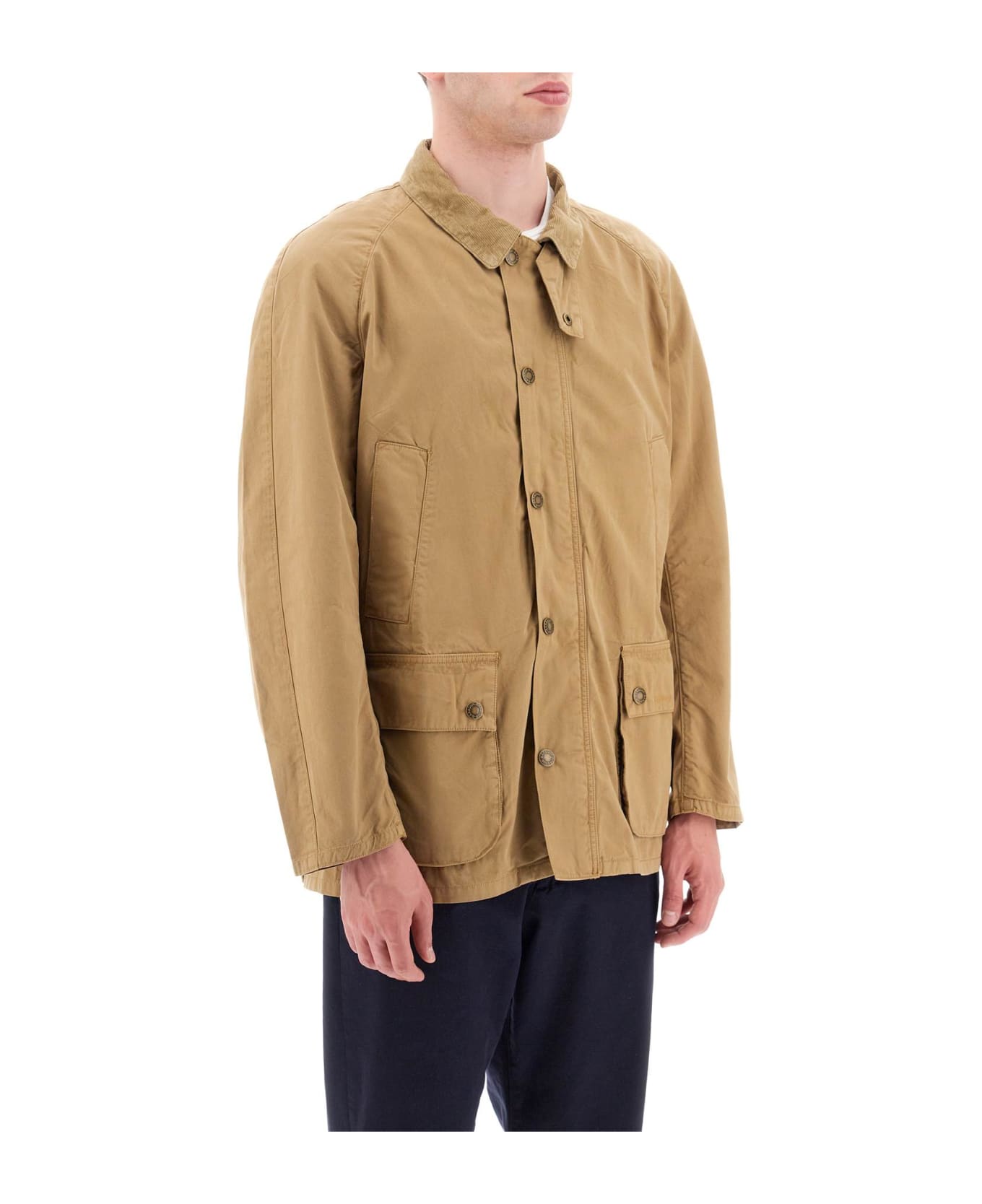 Barbour Ashby Casual Cotton Jacket - Beige