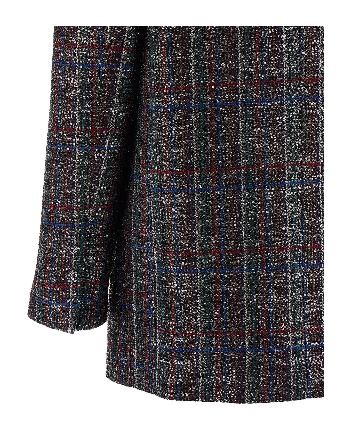 Missoni Sequin Tartan Blazer - Multicolor