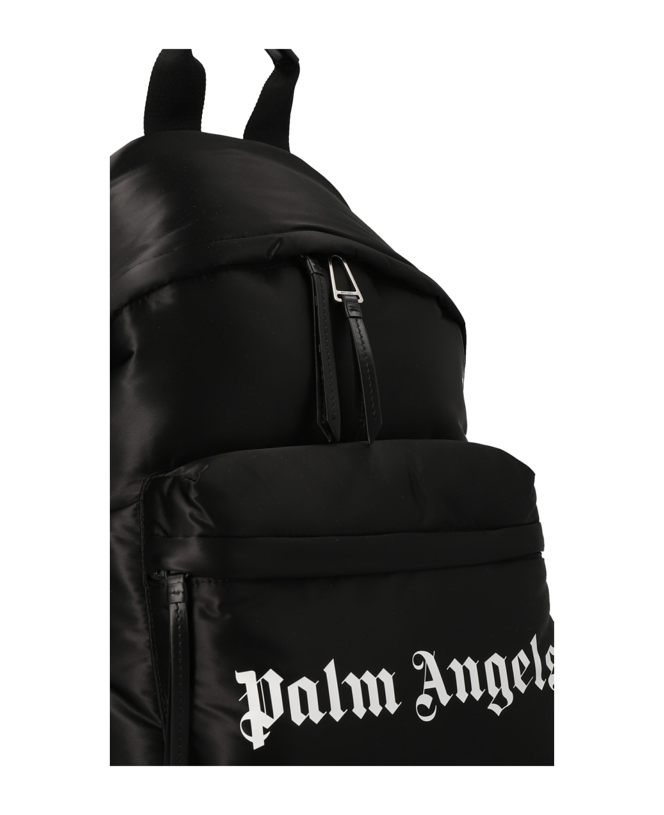 Palm Angels Logo Backpack - White/Black