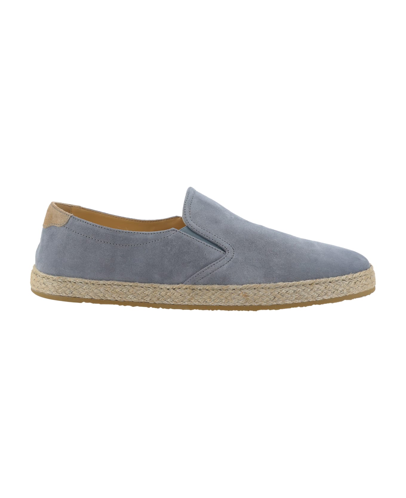 Brunello Cucinelli Pair Of Espadrillas - Calcite+noisette