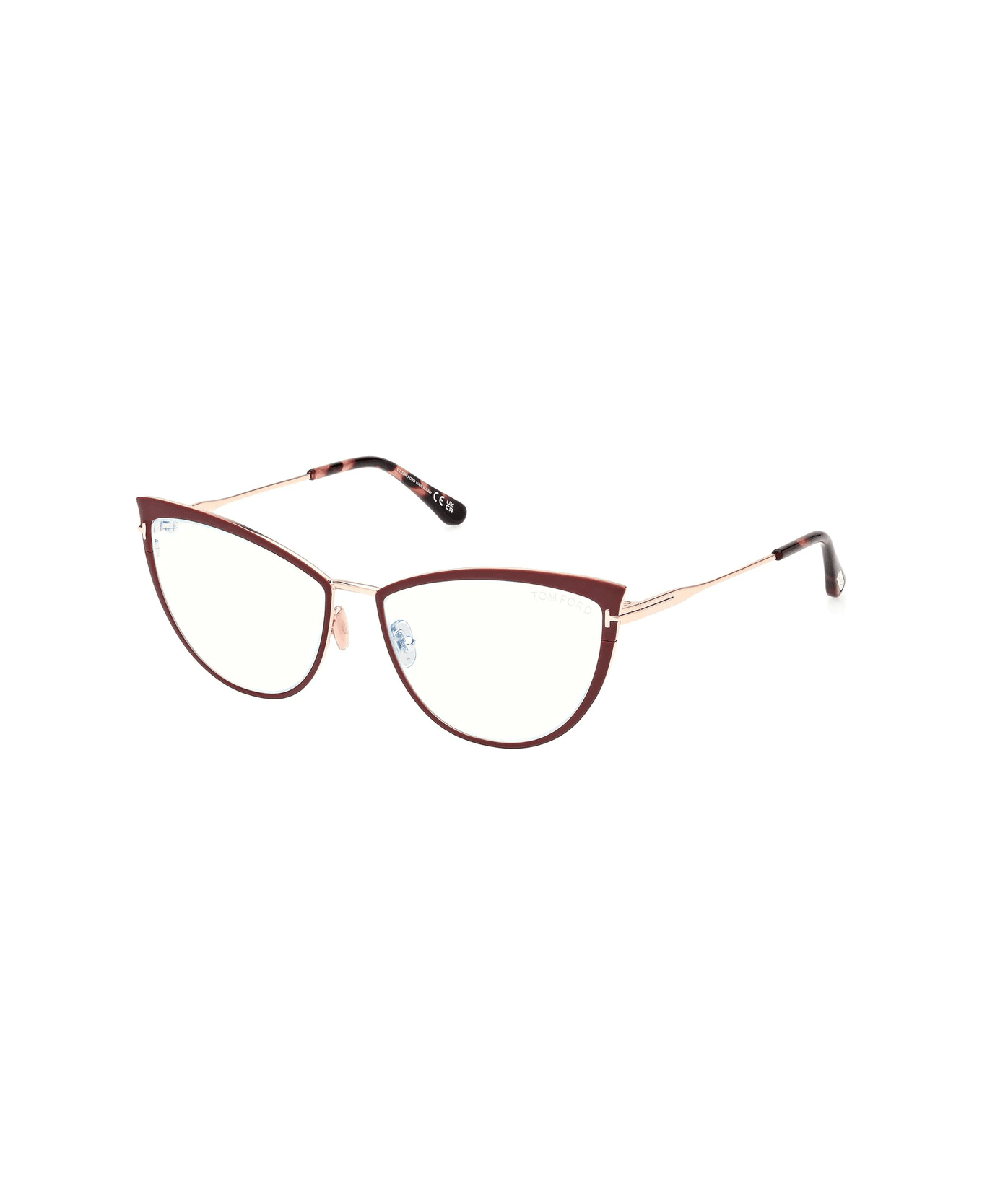 Tom Ford Eyewear Ft5877 069 Glasses - Rosso