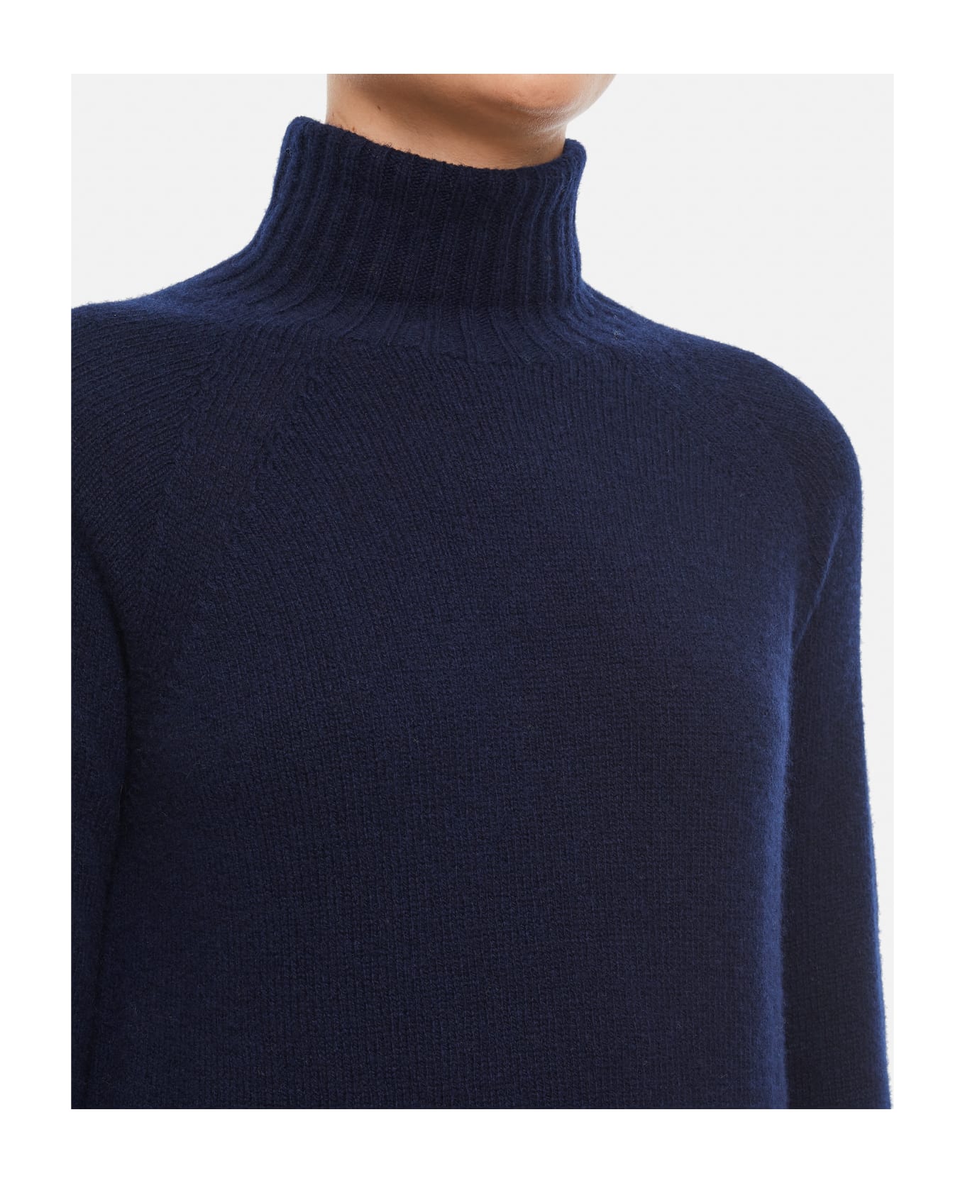 Drumohr Turtleneck Sweater - Blue