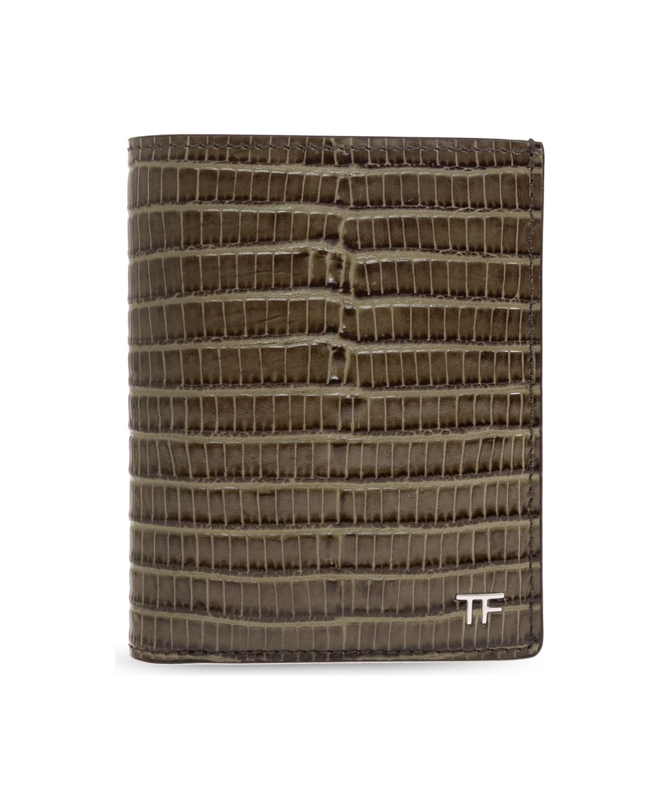 Tom Ford Folding Card Case - GREEN