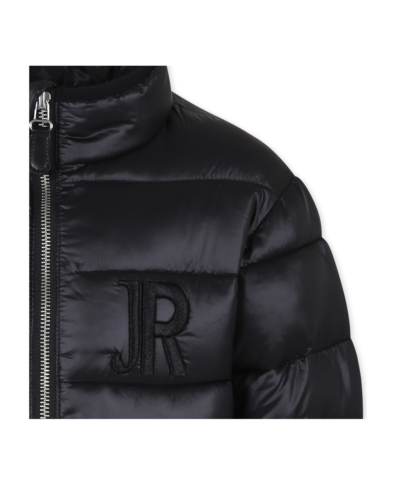 Richmond Black Down Jacket For Boy - Black