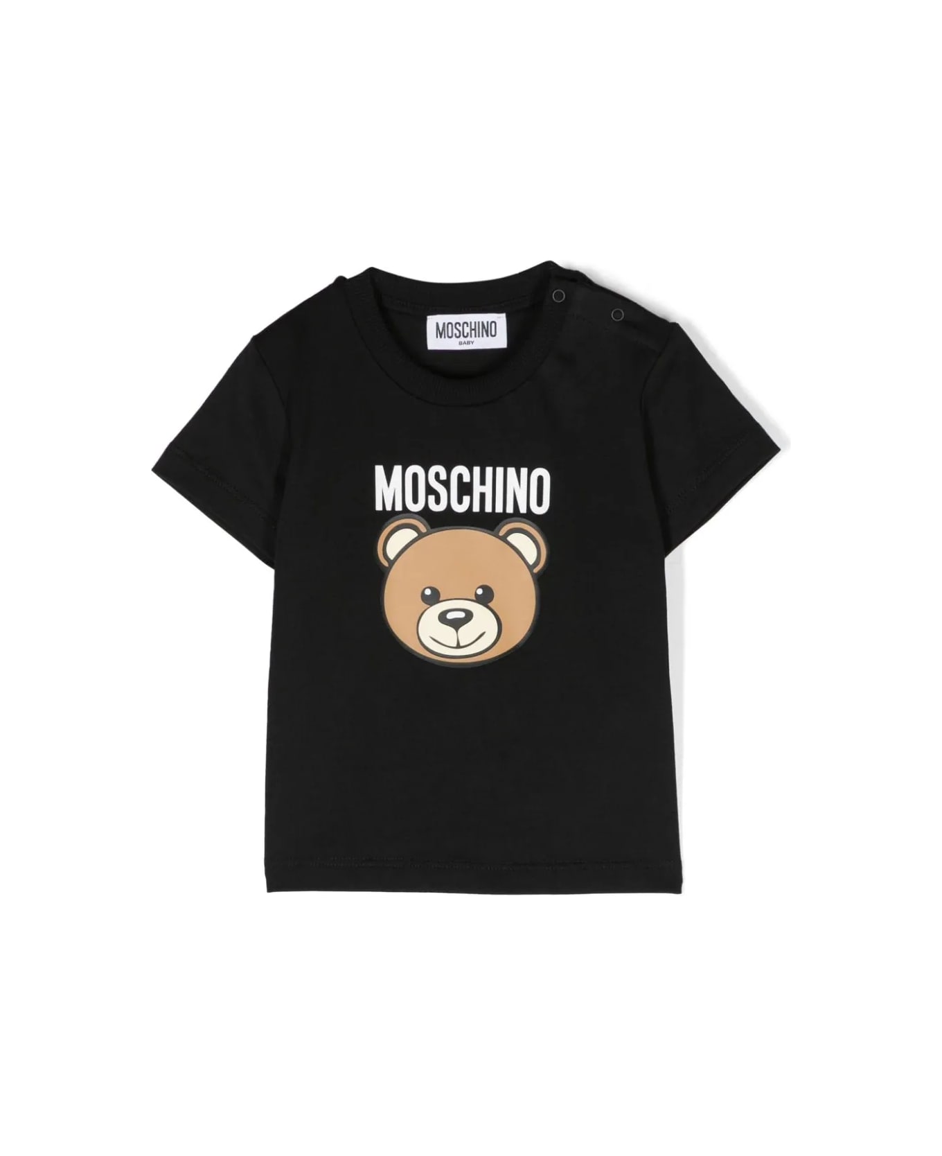 Moschino T-shirt Teddy Bear - Black