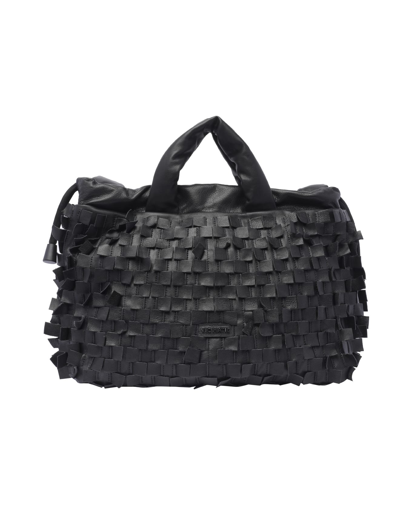 Vic Matié Travel Handbag - Black
