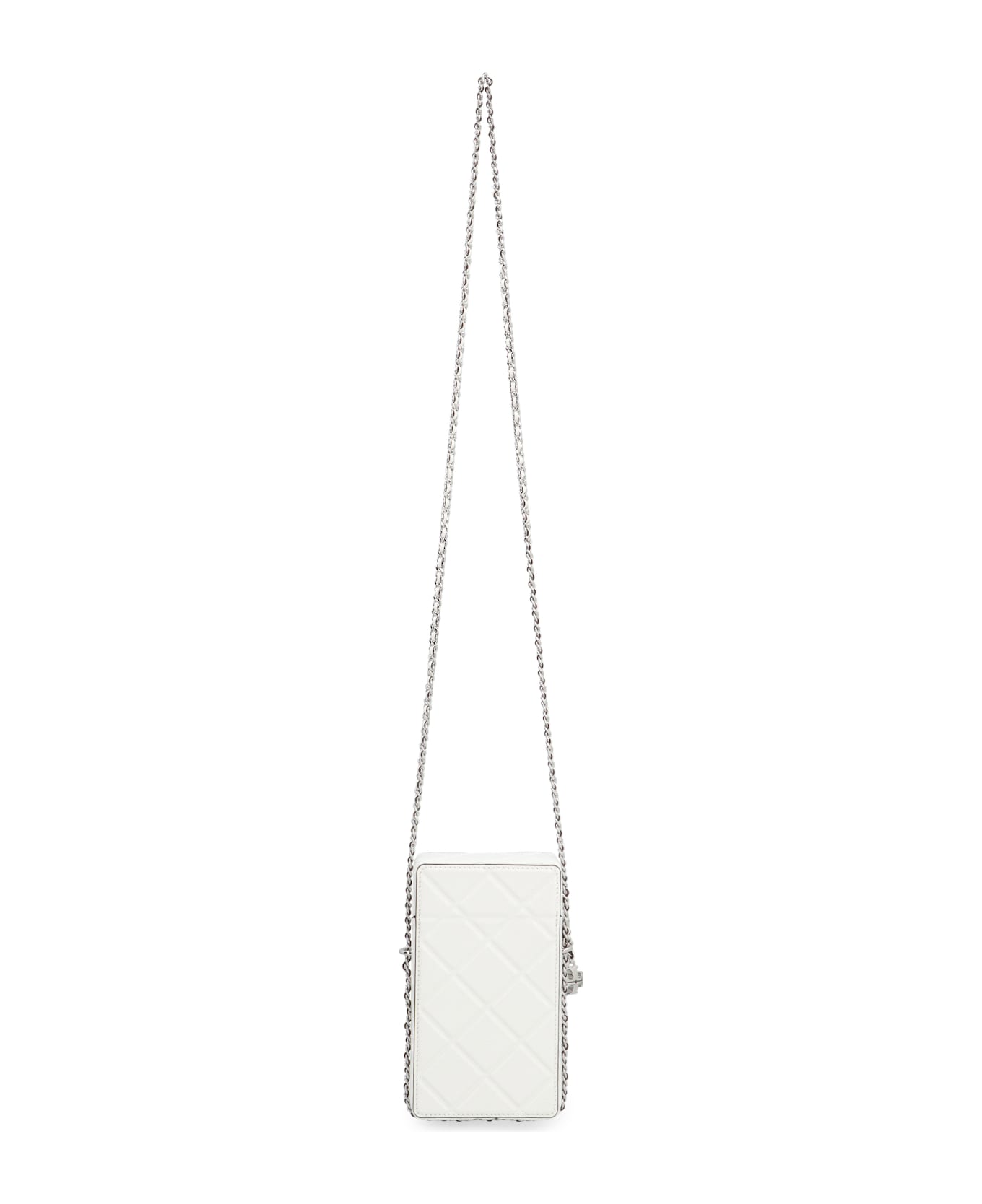 Tory Burch Fleming Leather Smartphone Case - White