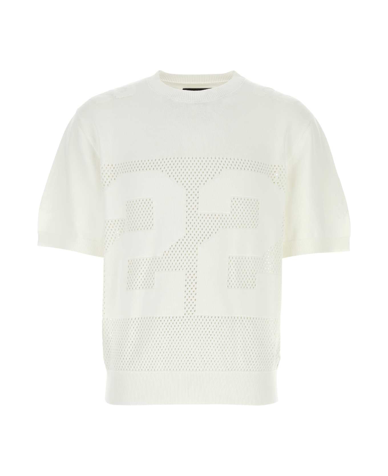 AMIRI White Cotton T-shirt - WHITE