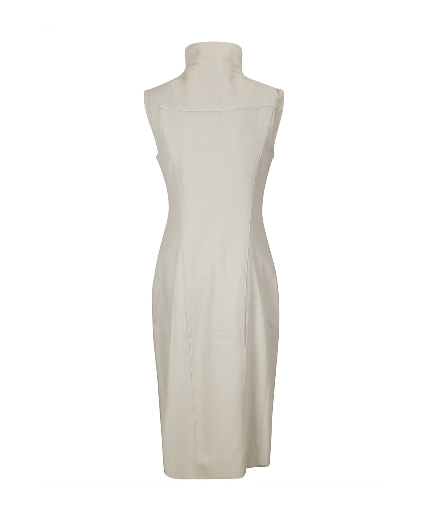 Marques'Almeida Denim Style Vest Dress - BEIGE