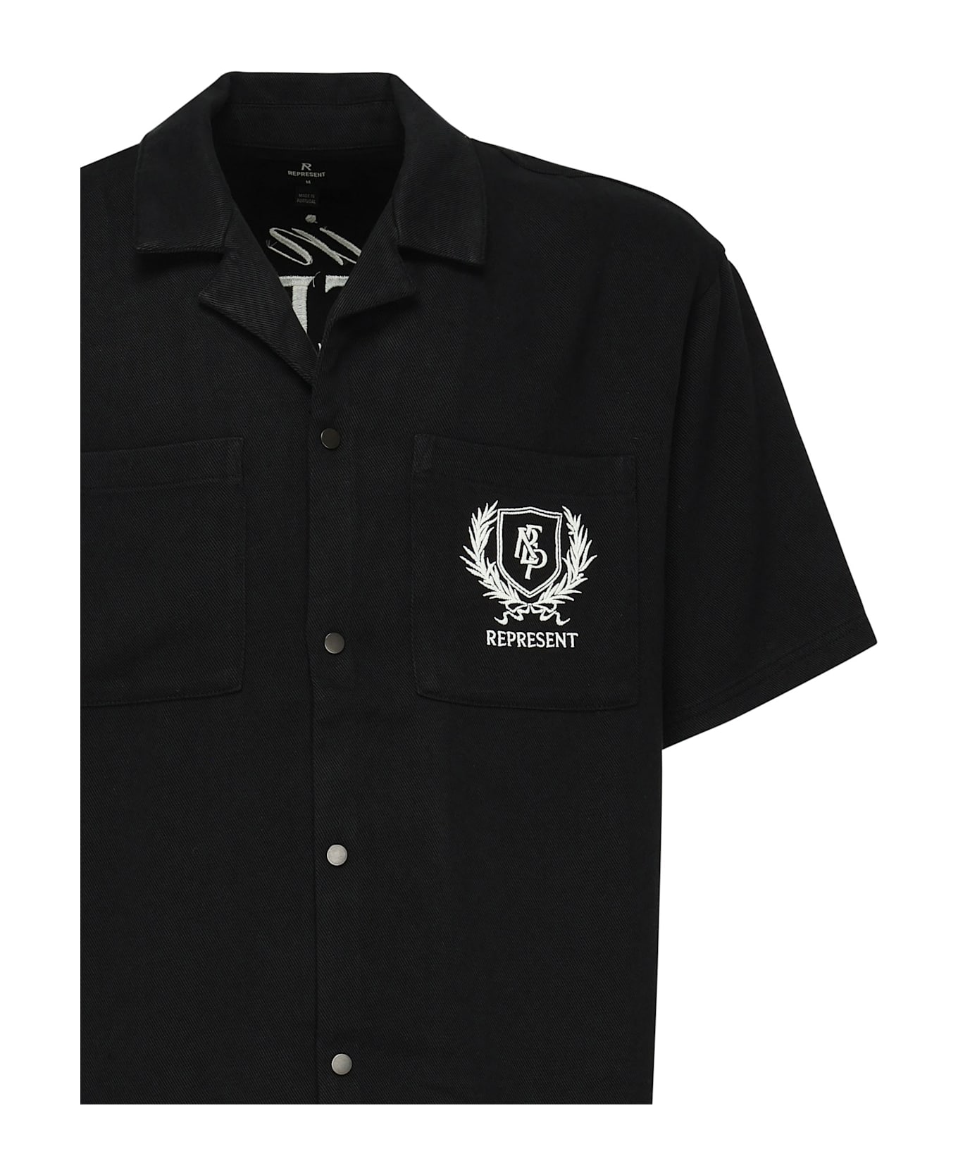 REPRESENT Crest Shirt - Black