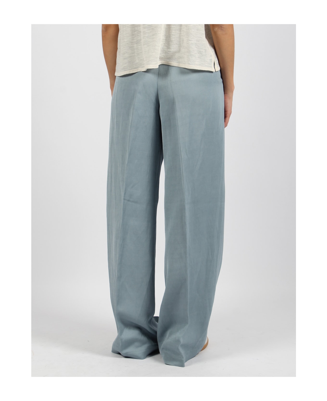 Nine in the Morning Karen Palazzo Trousers - Blue