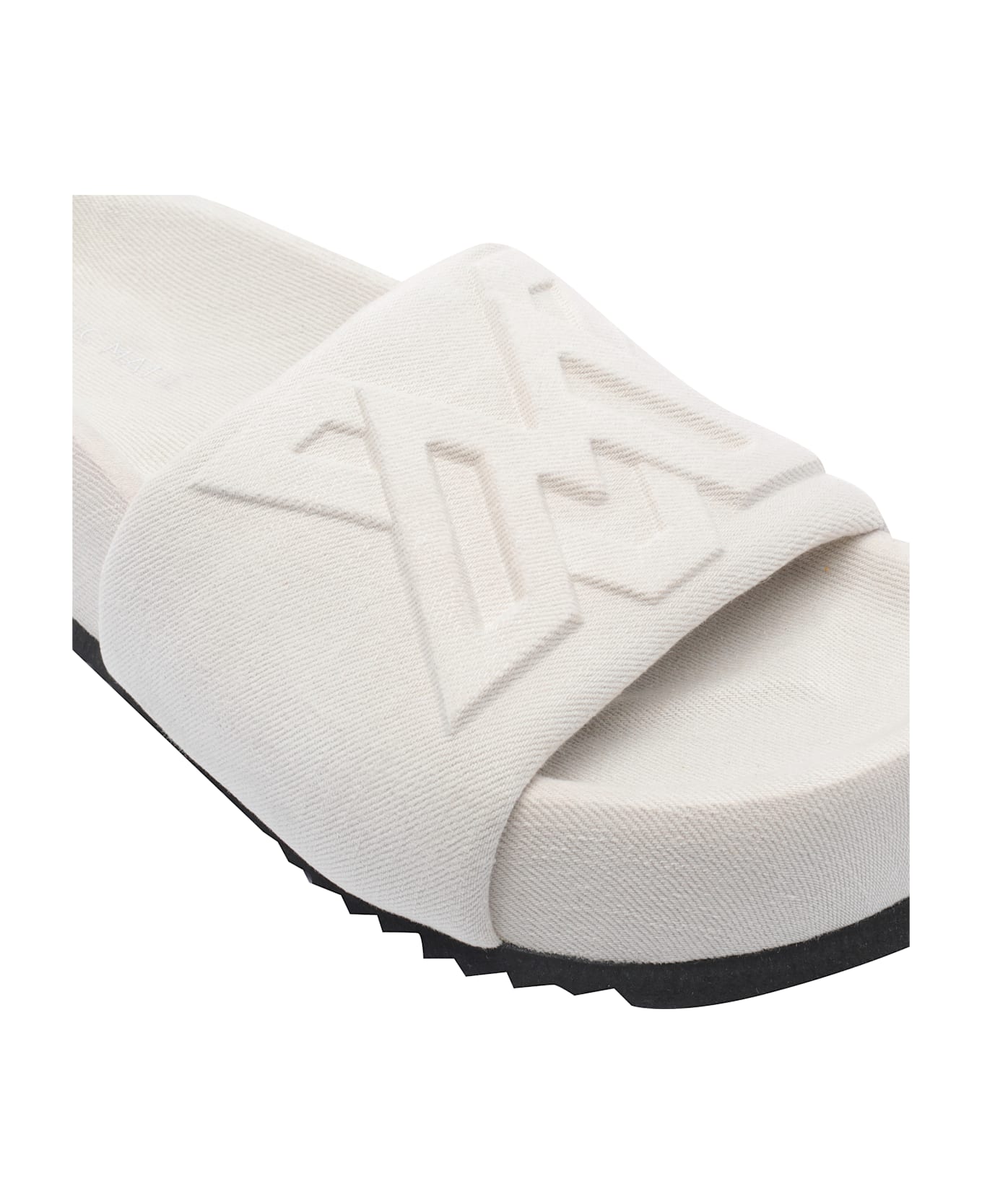 Vic Matié Denim 102 Sandals - White