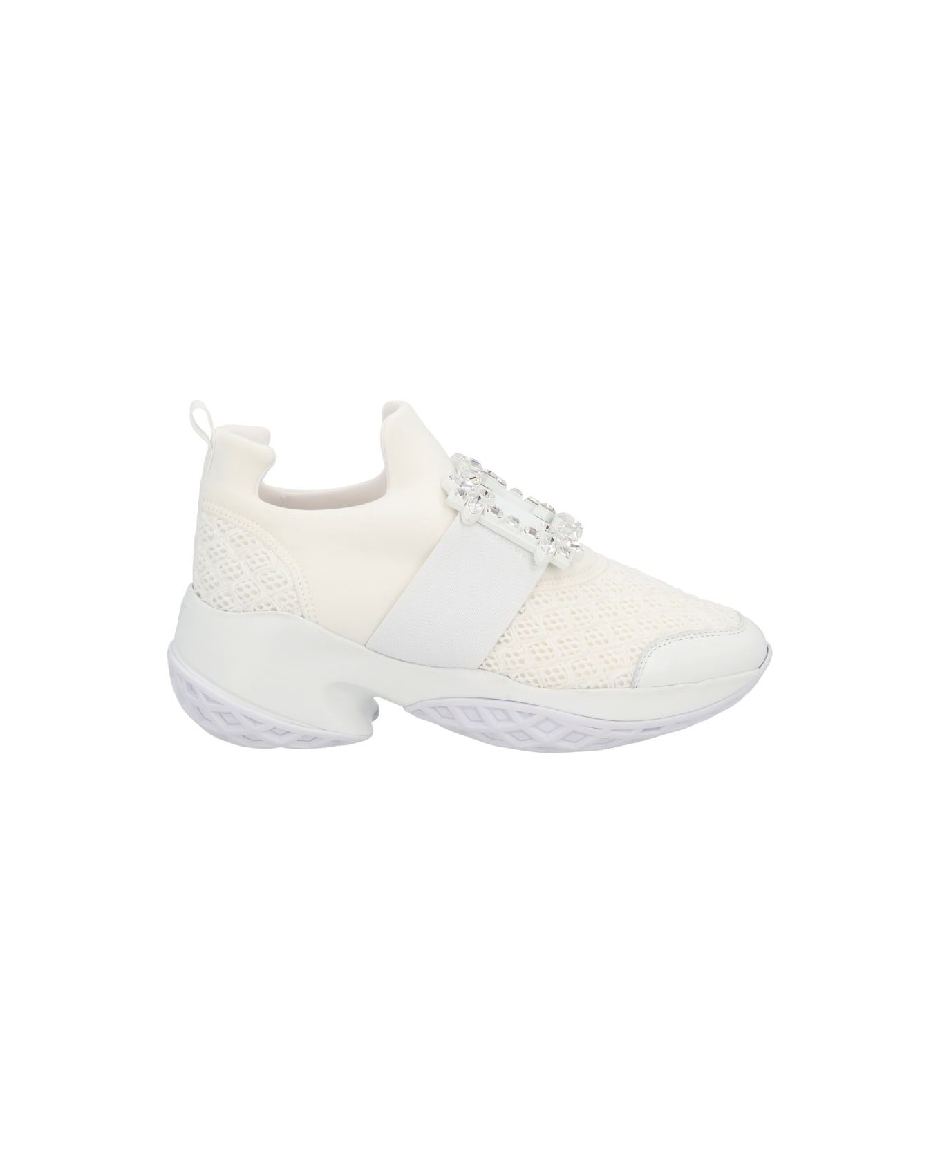 Roger Vivier "viv
run" Sneaker - WHITE
