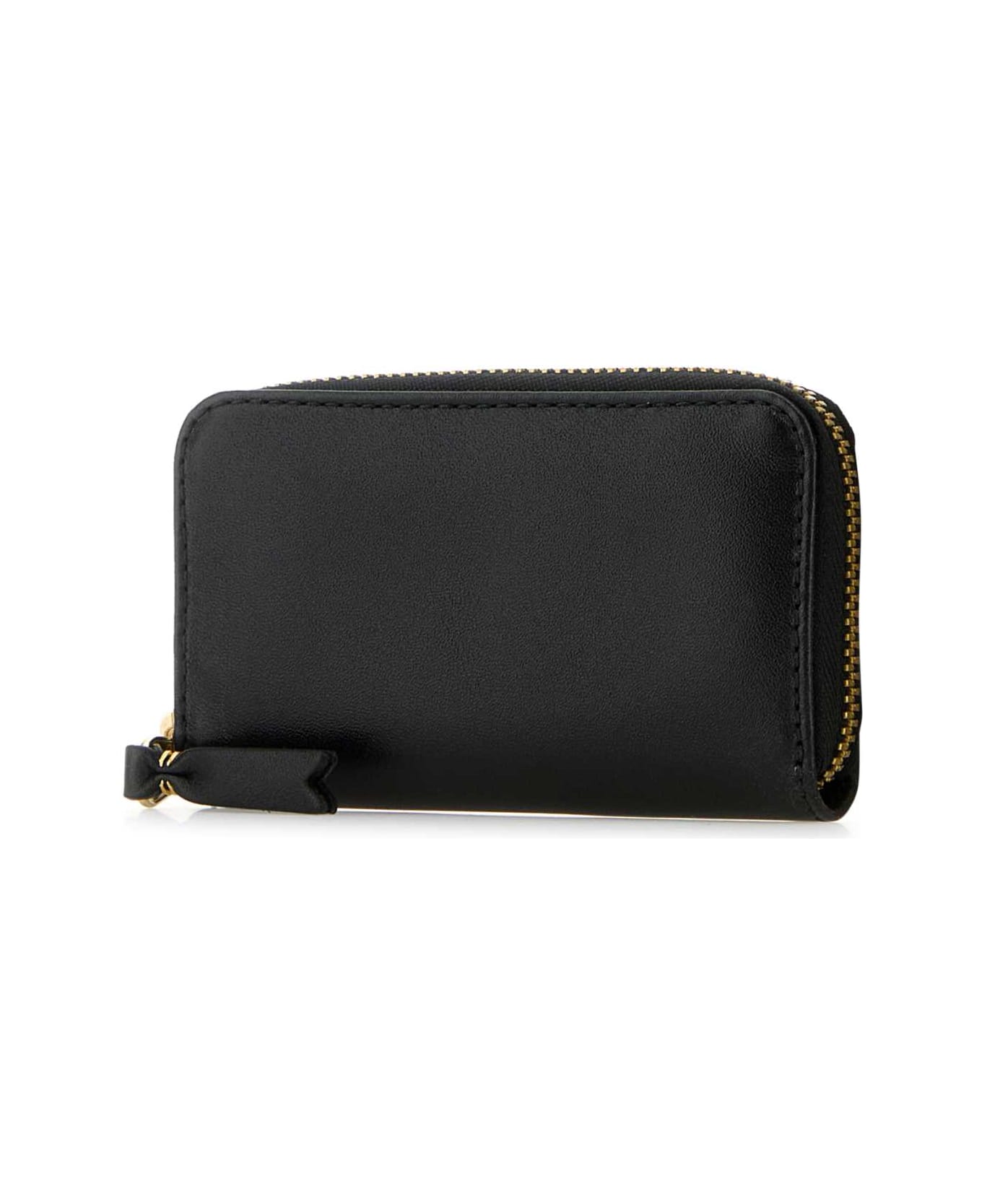 Comme des Garçons Black Leather Coin Case - BLACK 財布