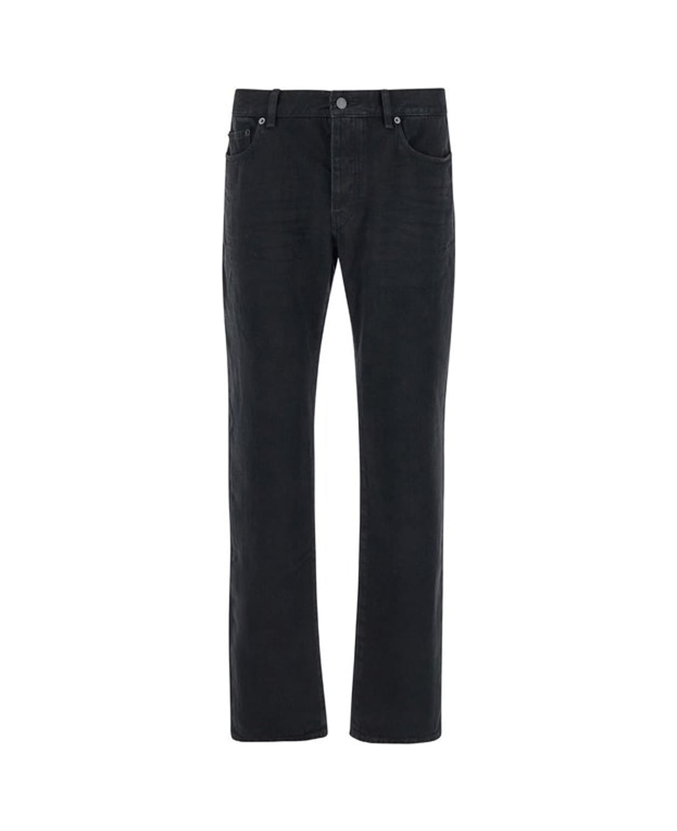 Saint Laurent Slim Fit Denim Jeans - Black