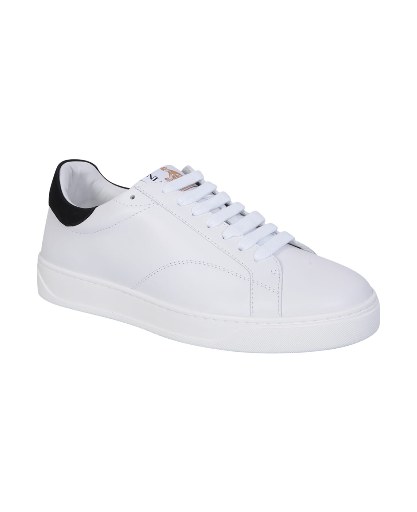 Lanvin White And Black Ddb0 Sneakers - Bianco スニーカー