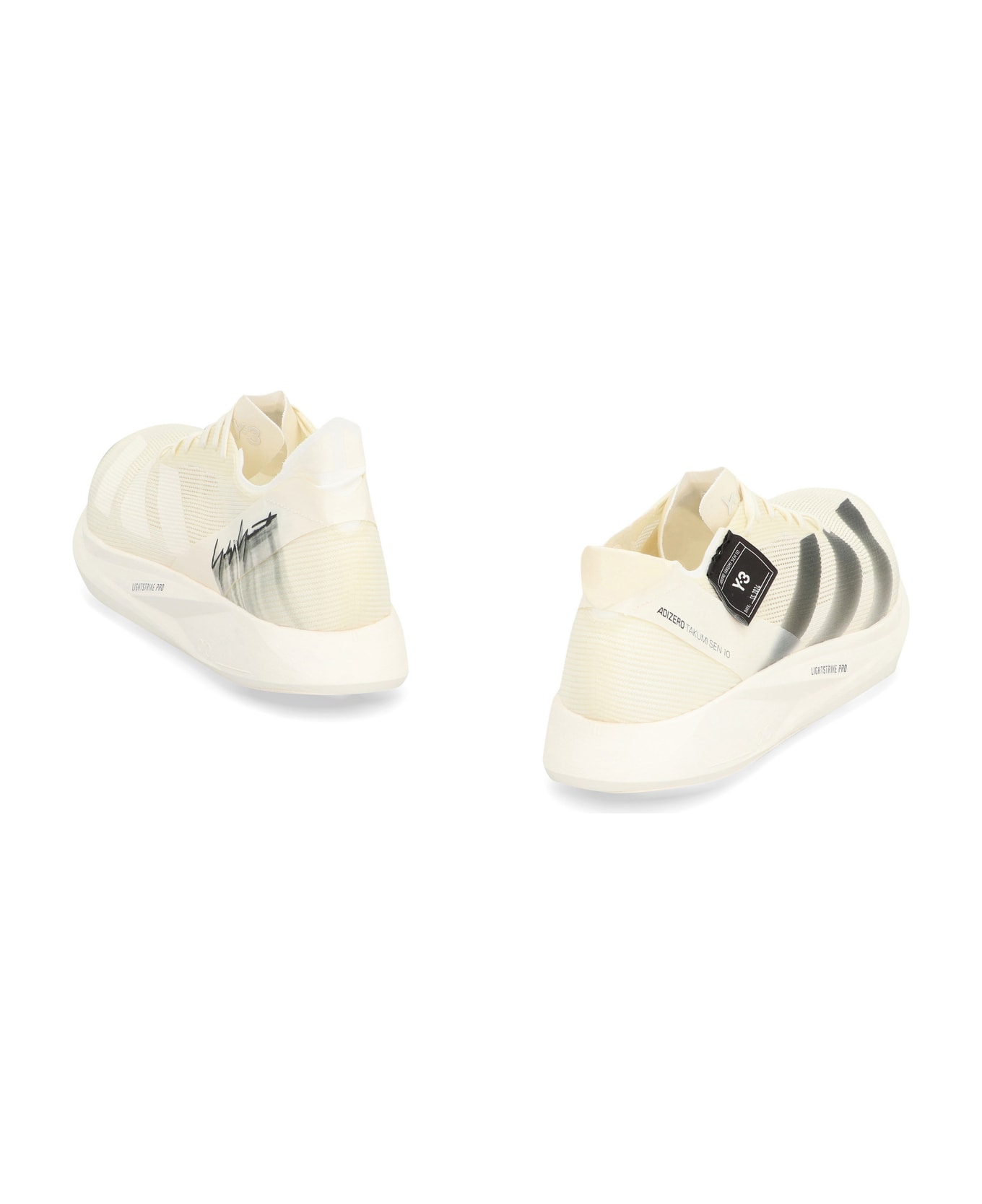 Y-3 Takumi Sen 10 Low-top Sneakers - Ivory