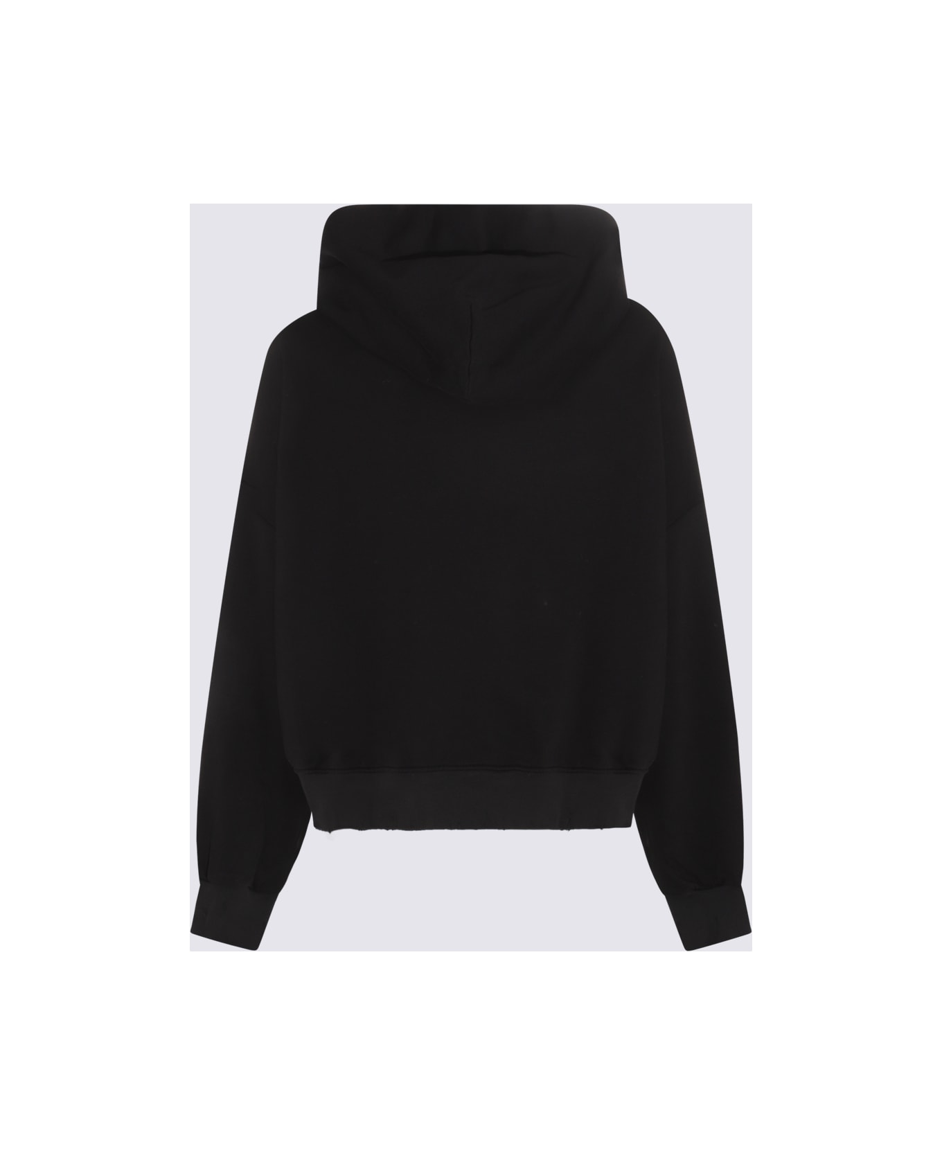 Barrow Black Cotton Sweatshirt - Black