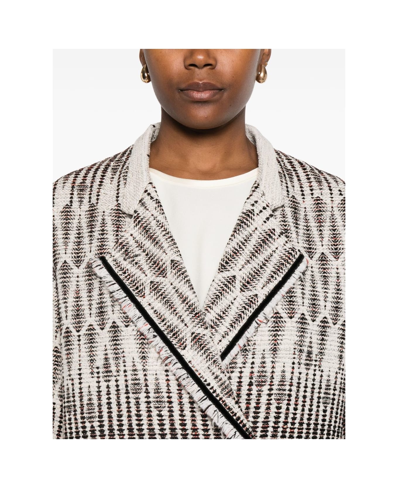 Forte_Forte Double-breasted Jacket - Cream