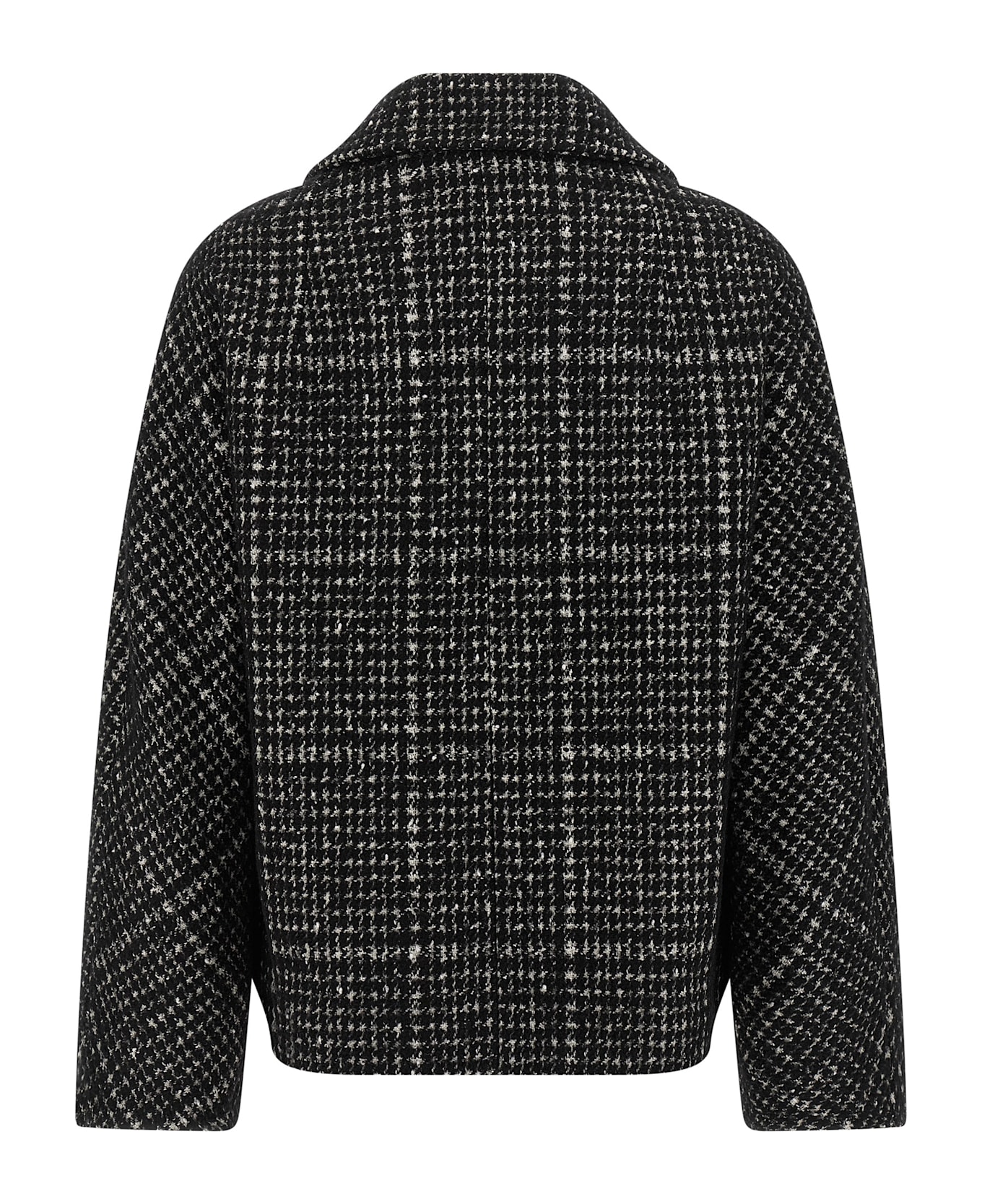 Dolce 
Gabbana Houndstooth Coat - White/Black