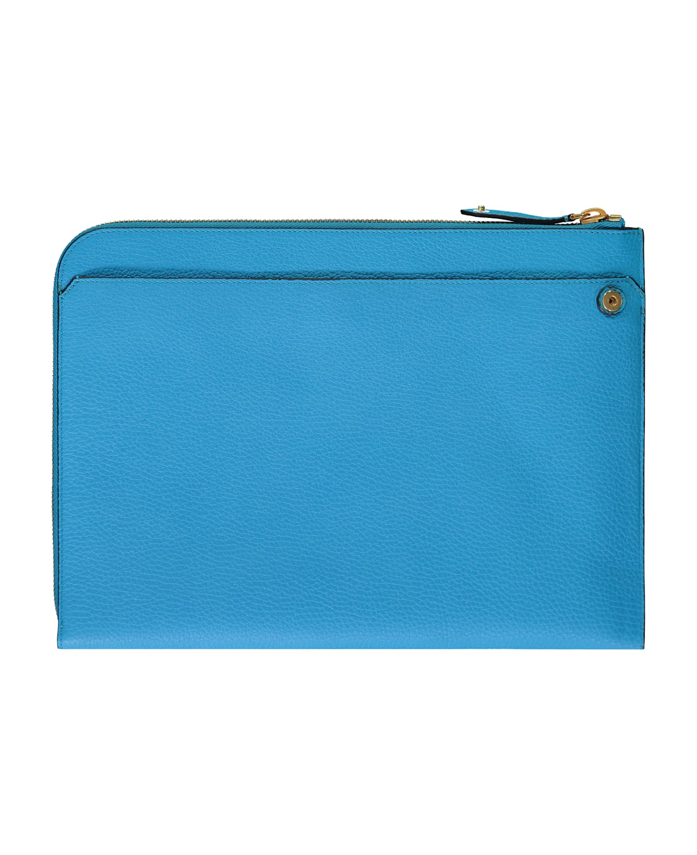 Burberry Leather Briefcase - blue