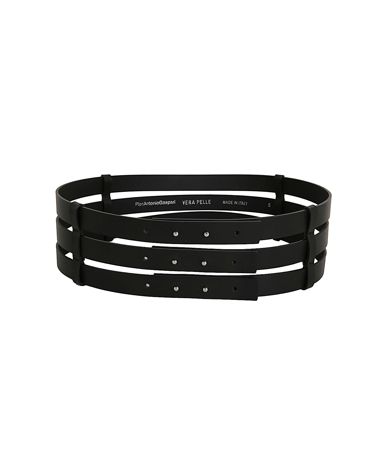 PierAntonioGaspari Belt - Black ベルト