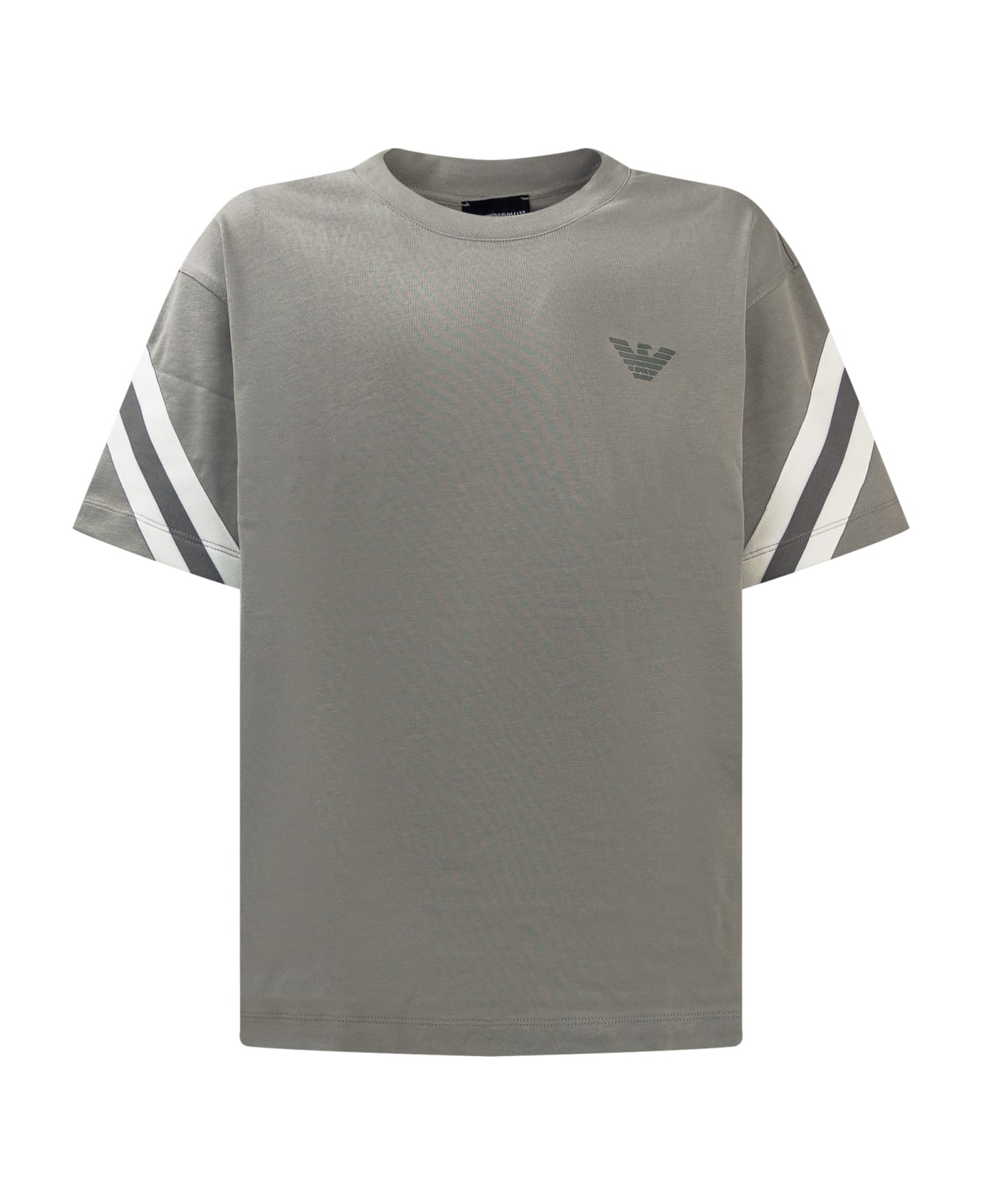 Emporio Armani Logo T-shirt - SALVIA Tシャツ＆ポロシャツ