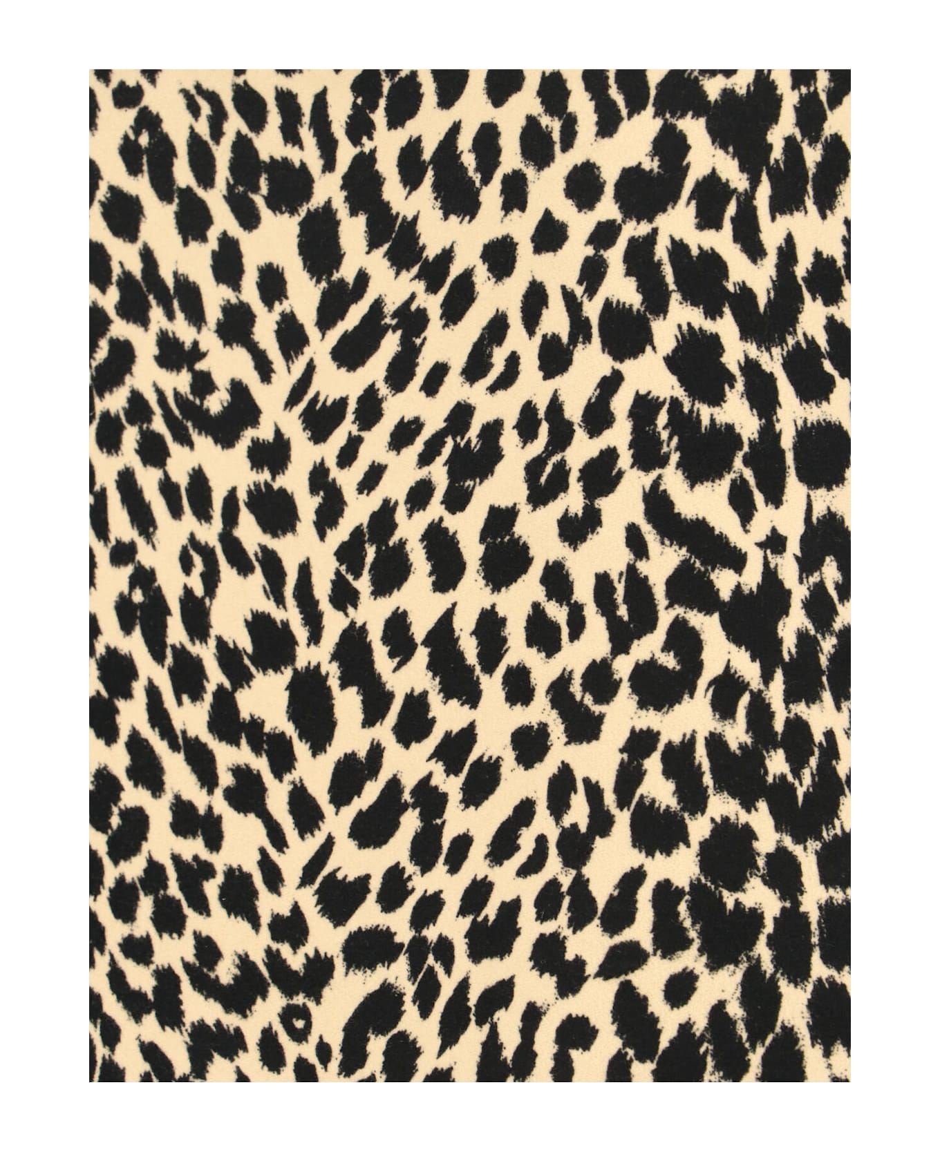 Aspesi Animal Print Midi Skirt - Brown