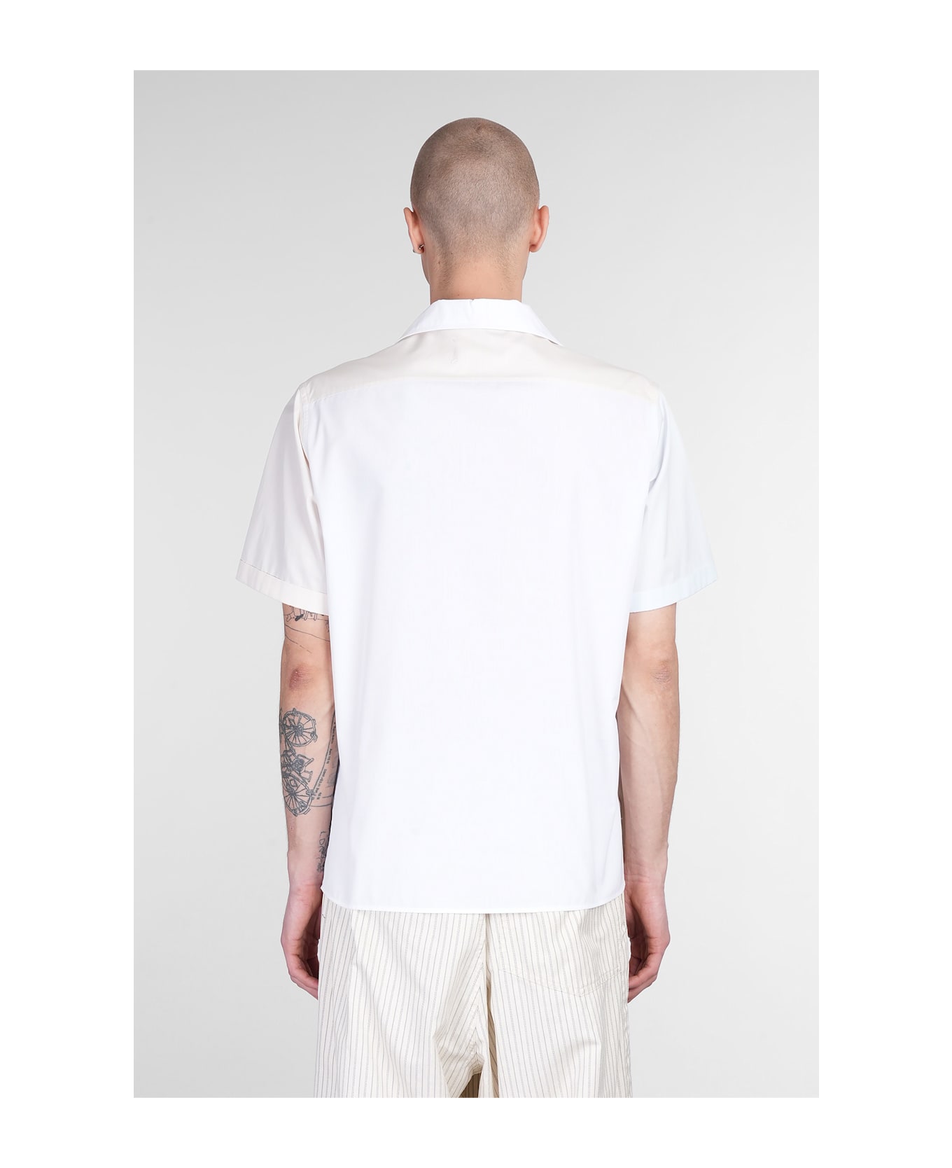 Maison Margiela Shirt In White Cotton - white