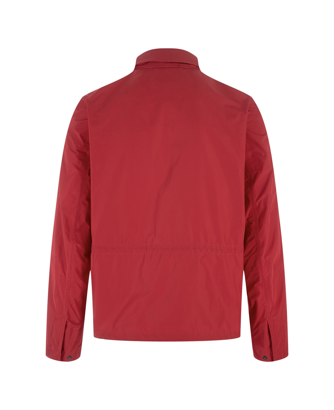 Aspesi Stringa Jacket In Red Taffeta - Rosso
