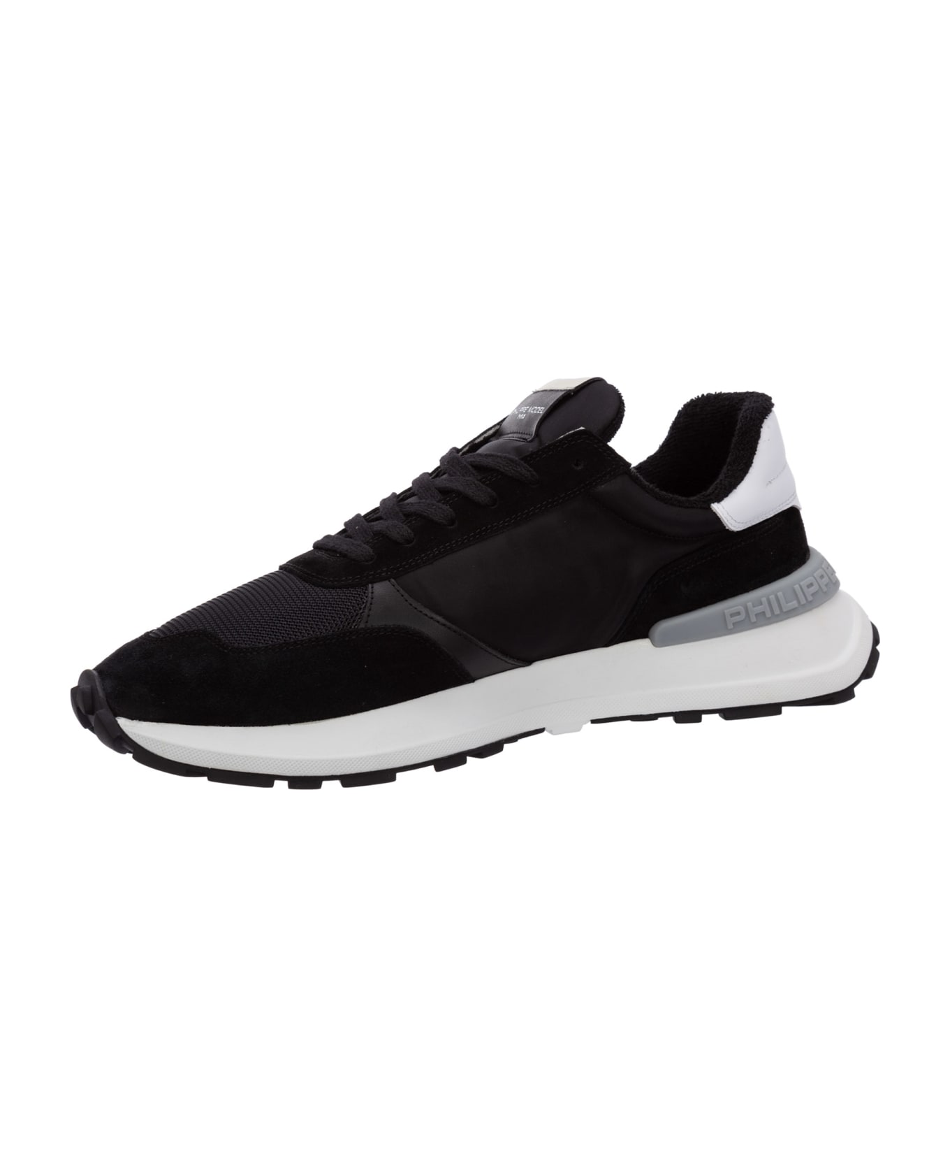 Philippe Model Antibes Leather Sneakers - Noir