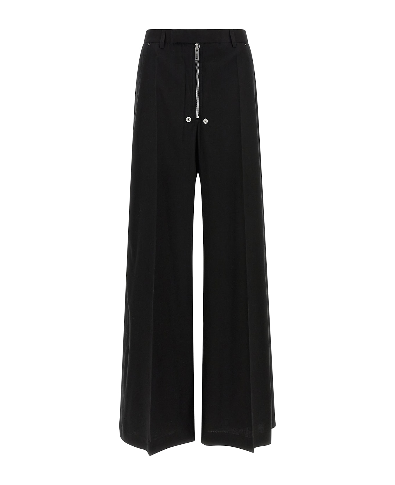 Rick Owens 
tailored Wide Belas
 Pants - Black  