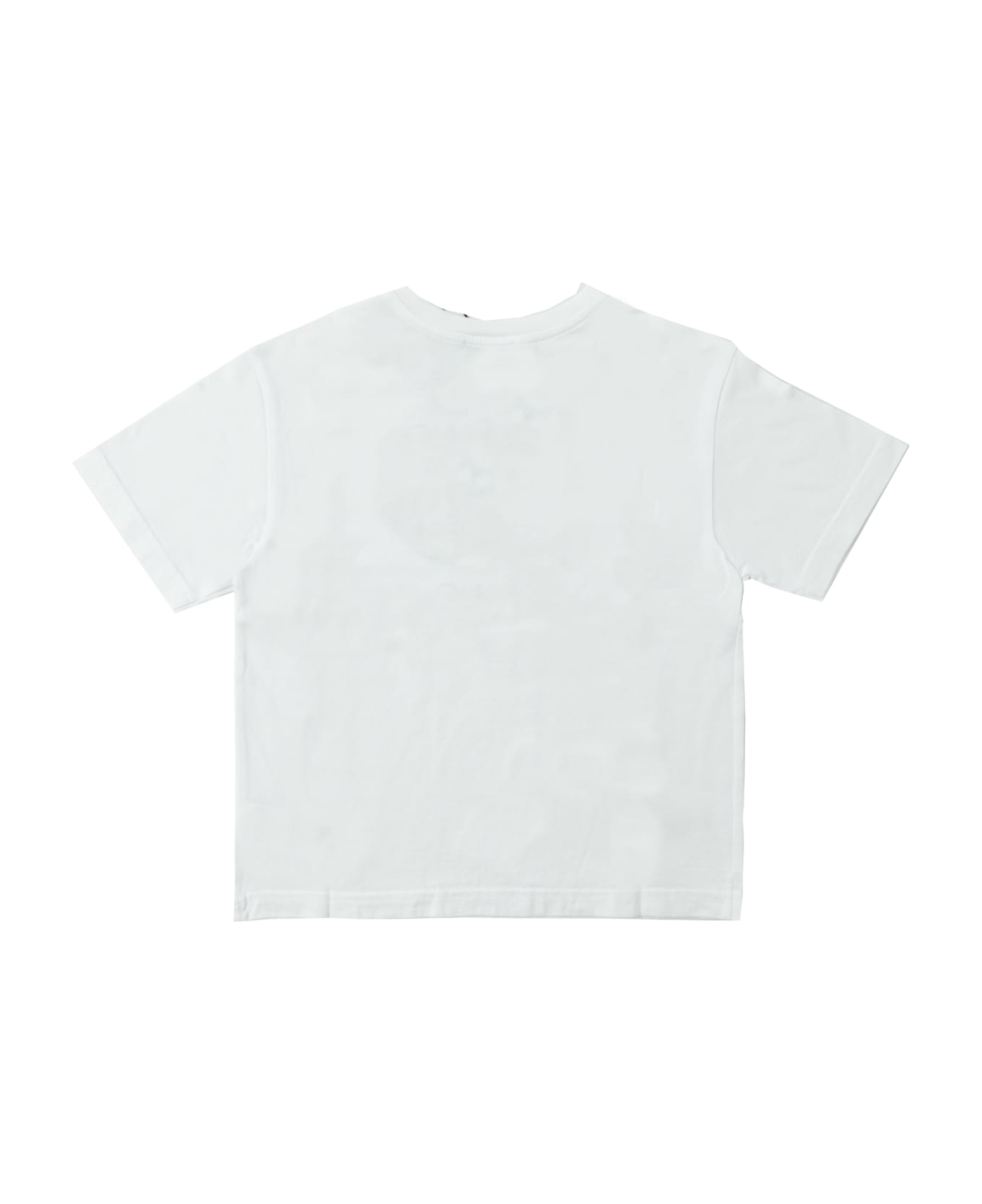 Dolce & Gabbana T-shirt With Dg Logo Print - White