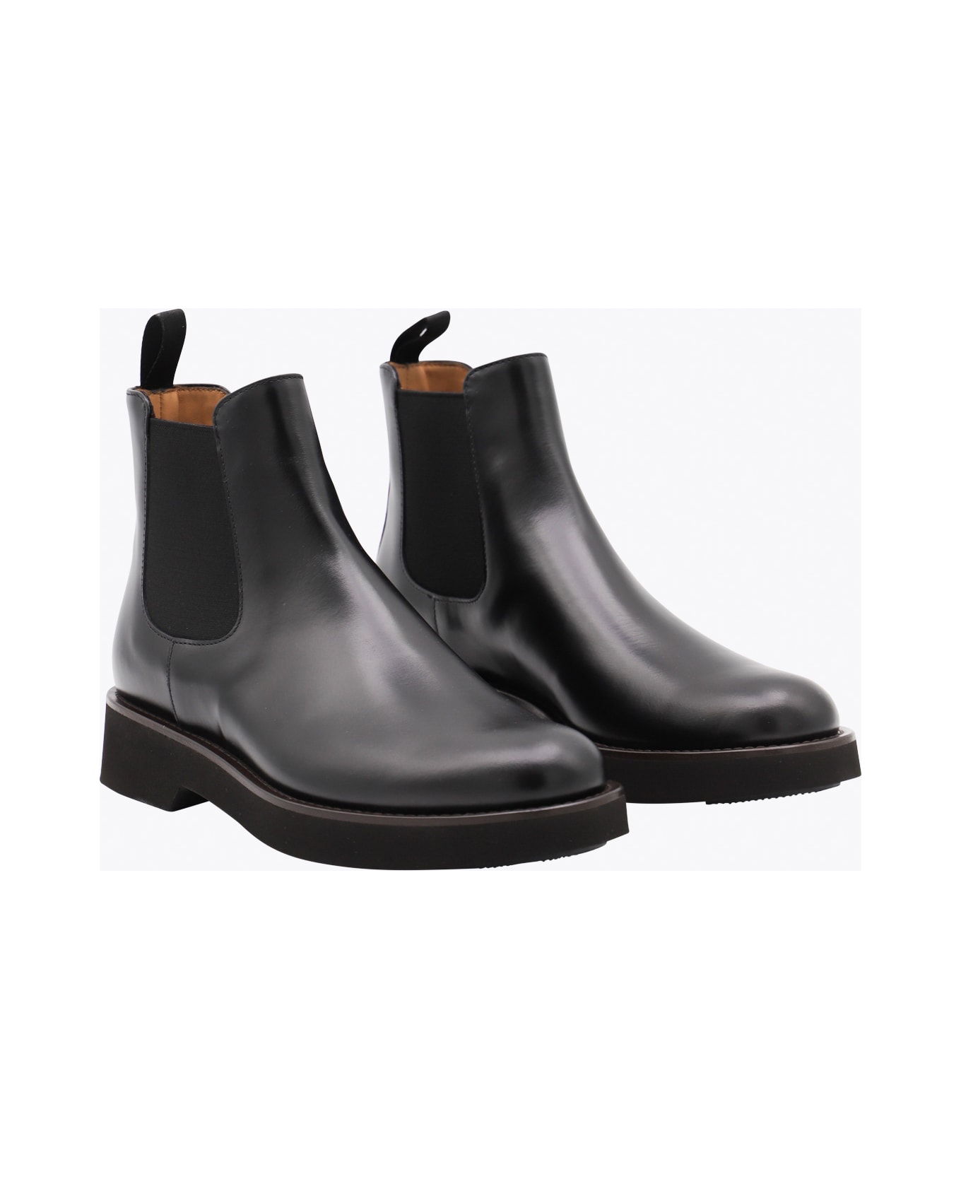 Church
s Black Leather Monmouth Boots - Black