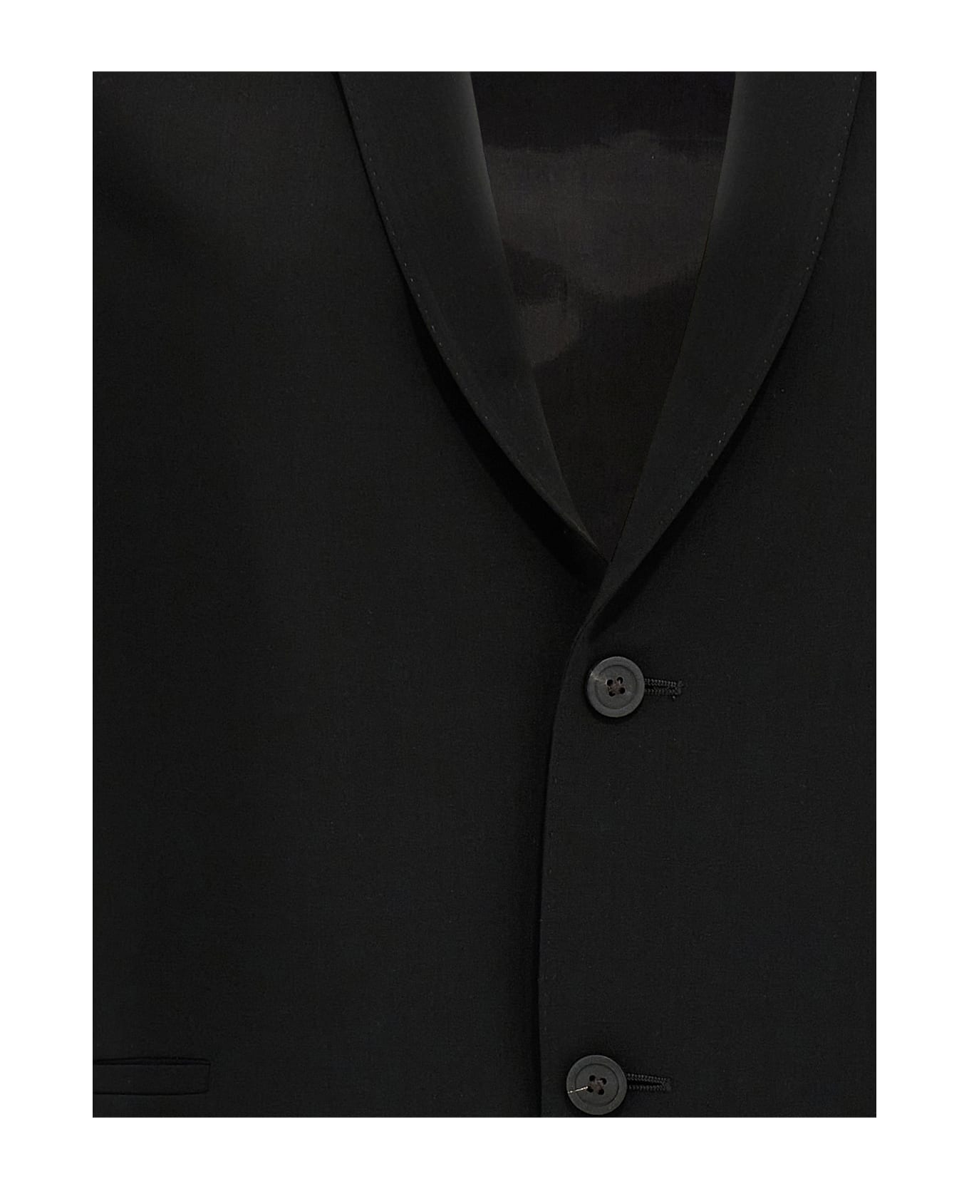 Rick Owens Gile 
dirt Tailored Sl
 - Black  
