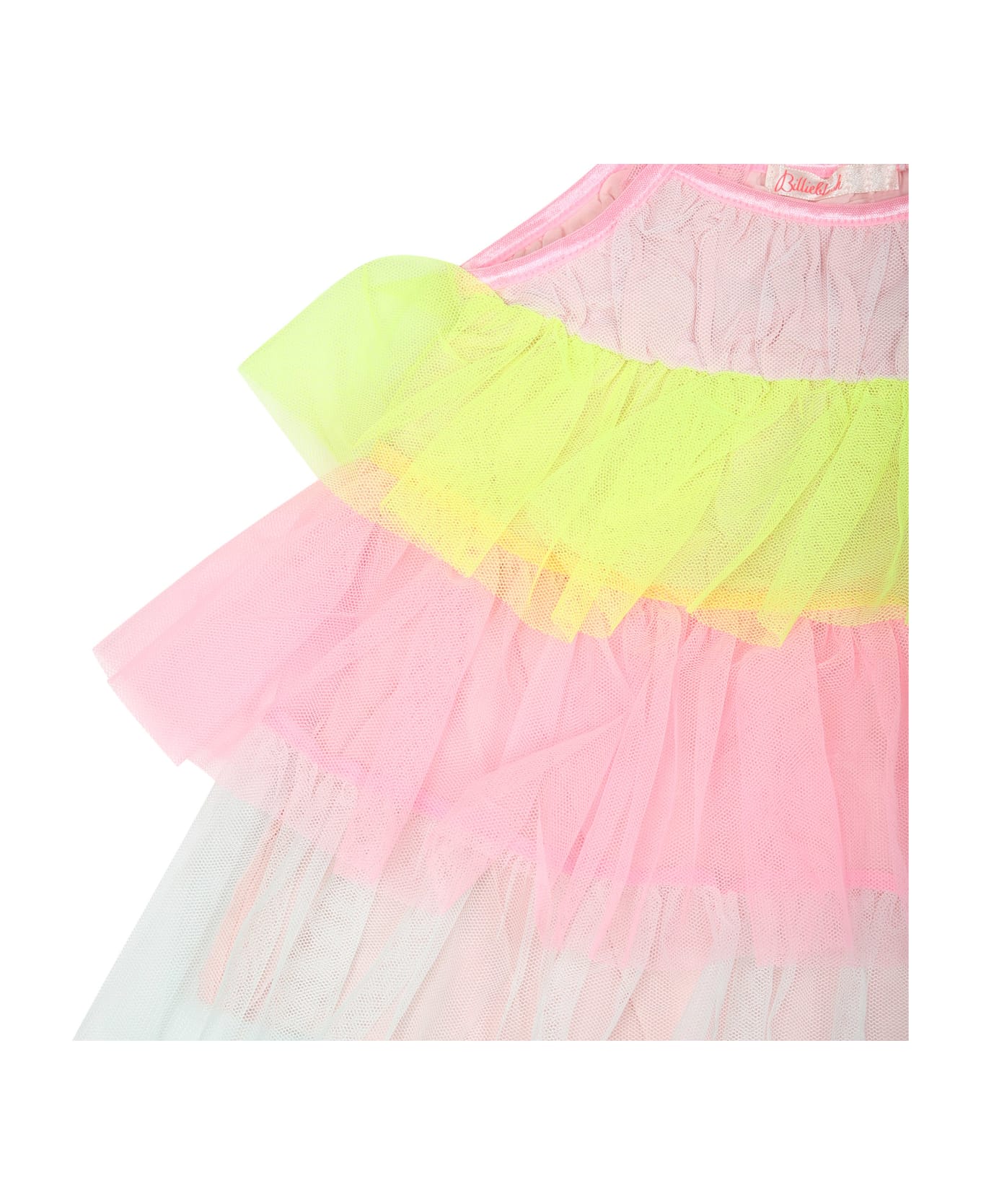 Billieblush Multicolor Elegant Dress For Baby Girl - Multicolor ウェア