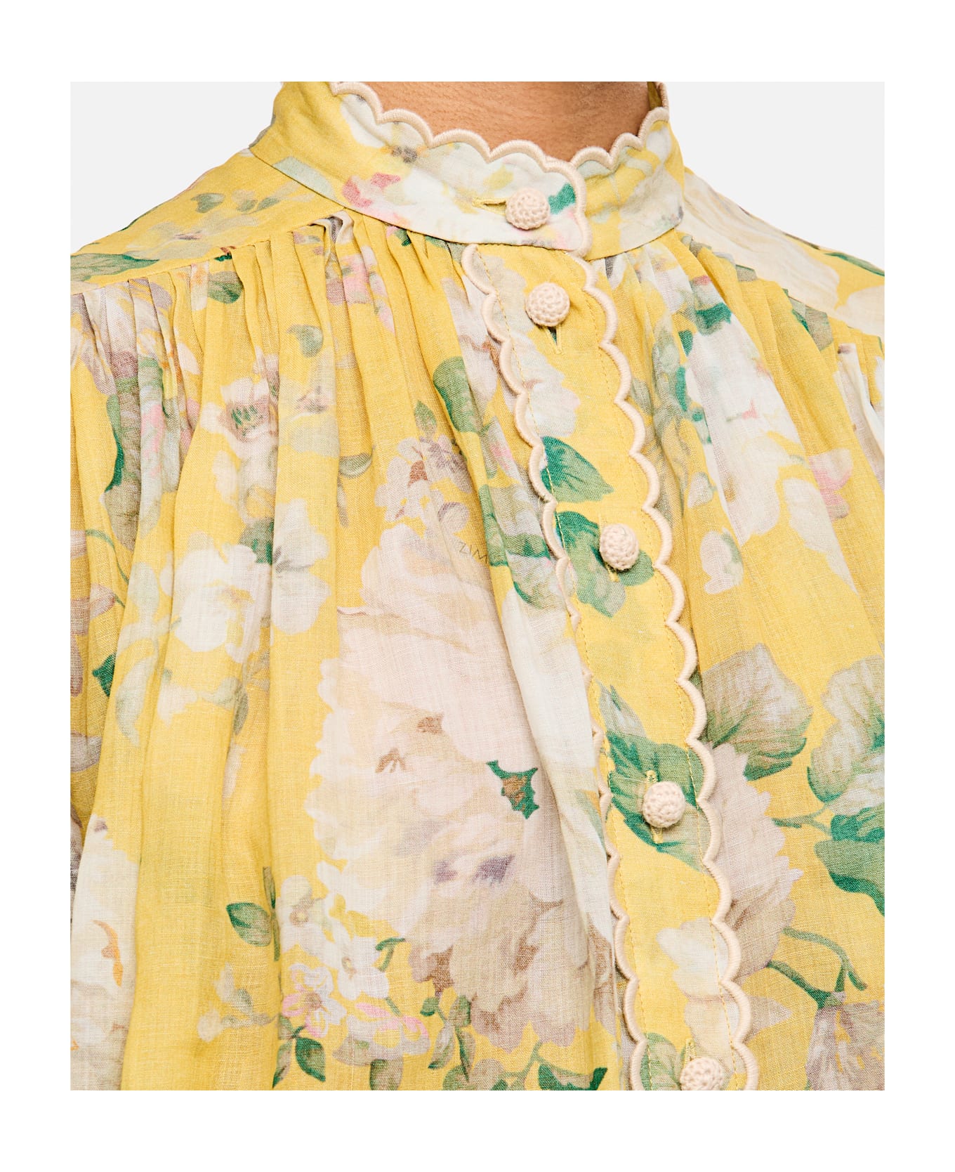 Zimmermann Acacia Bluse - Yellow