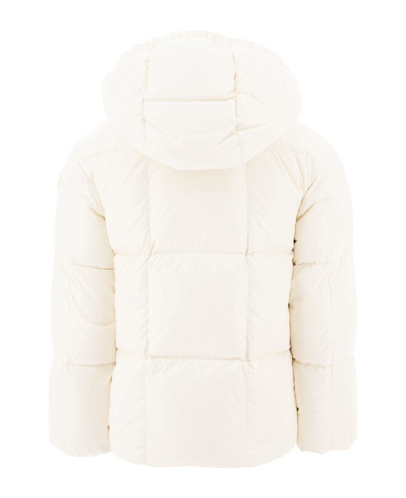 Moncler Ebre Zip-up Hooded Puffer Jacket
