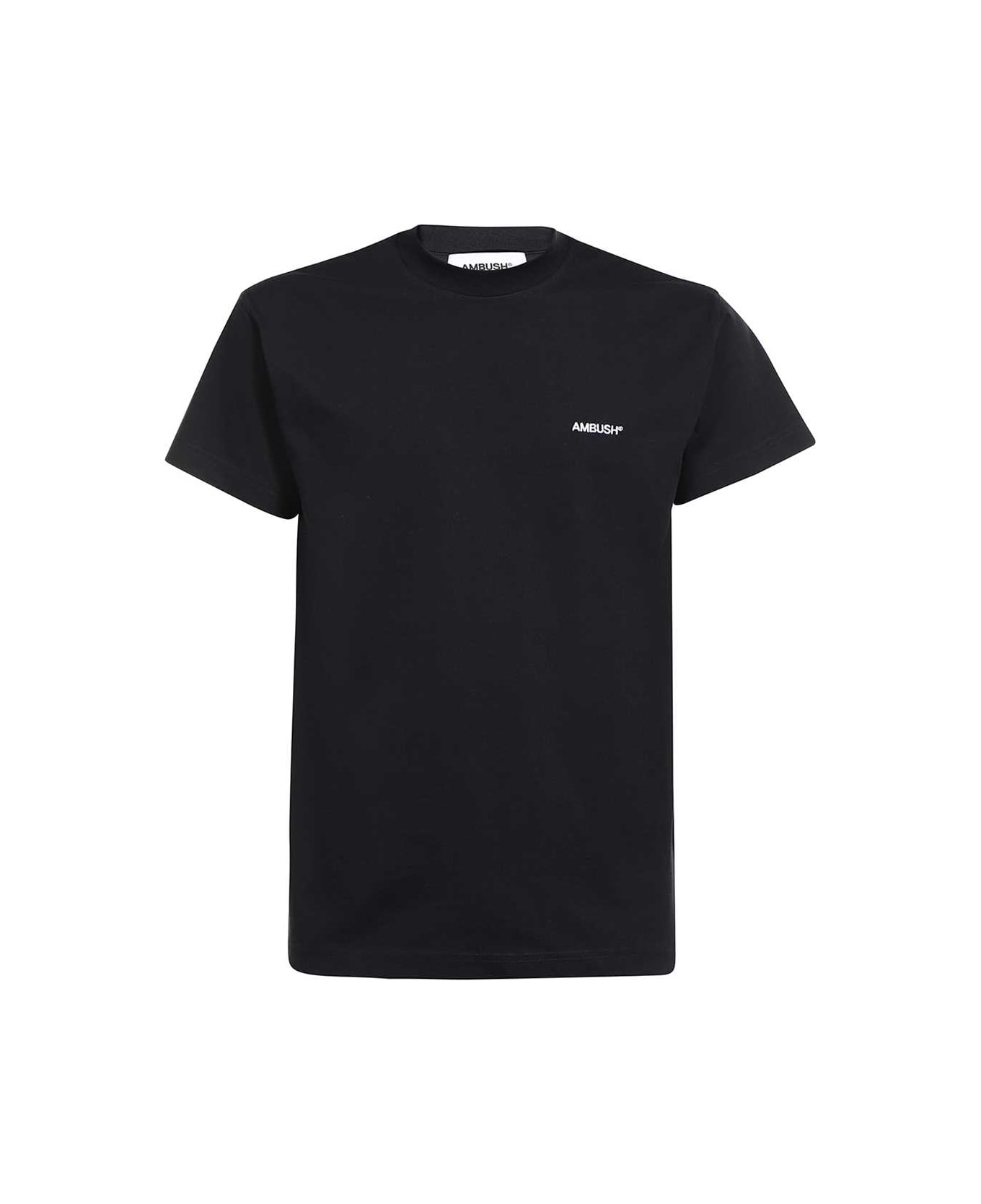 AMBUSH Logo Cotton T-shirt - black